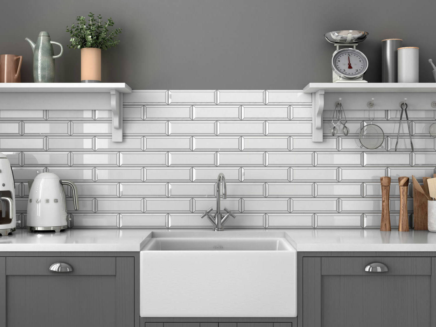 Marco 3X9 White | La Raj Tile & Marble