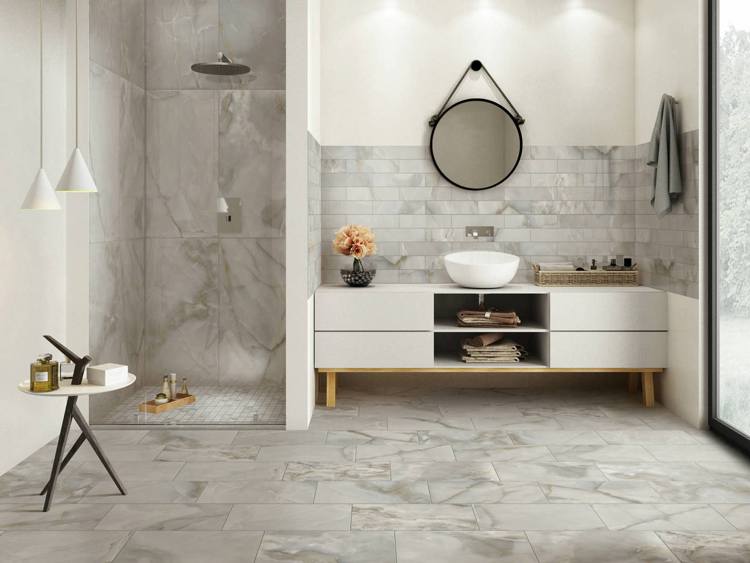 Romance Magical Dark Grey | La Raj Tile & Marble