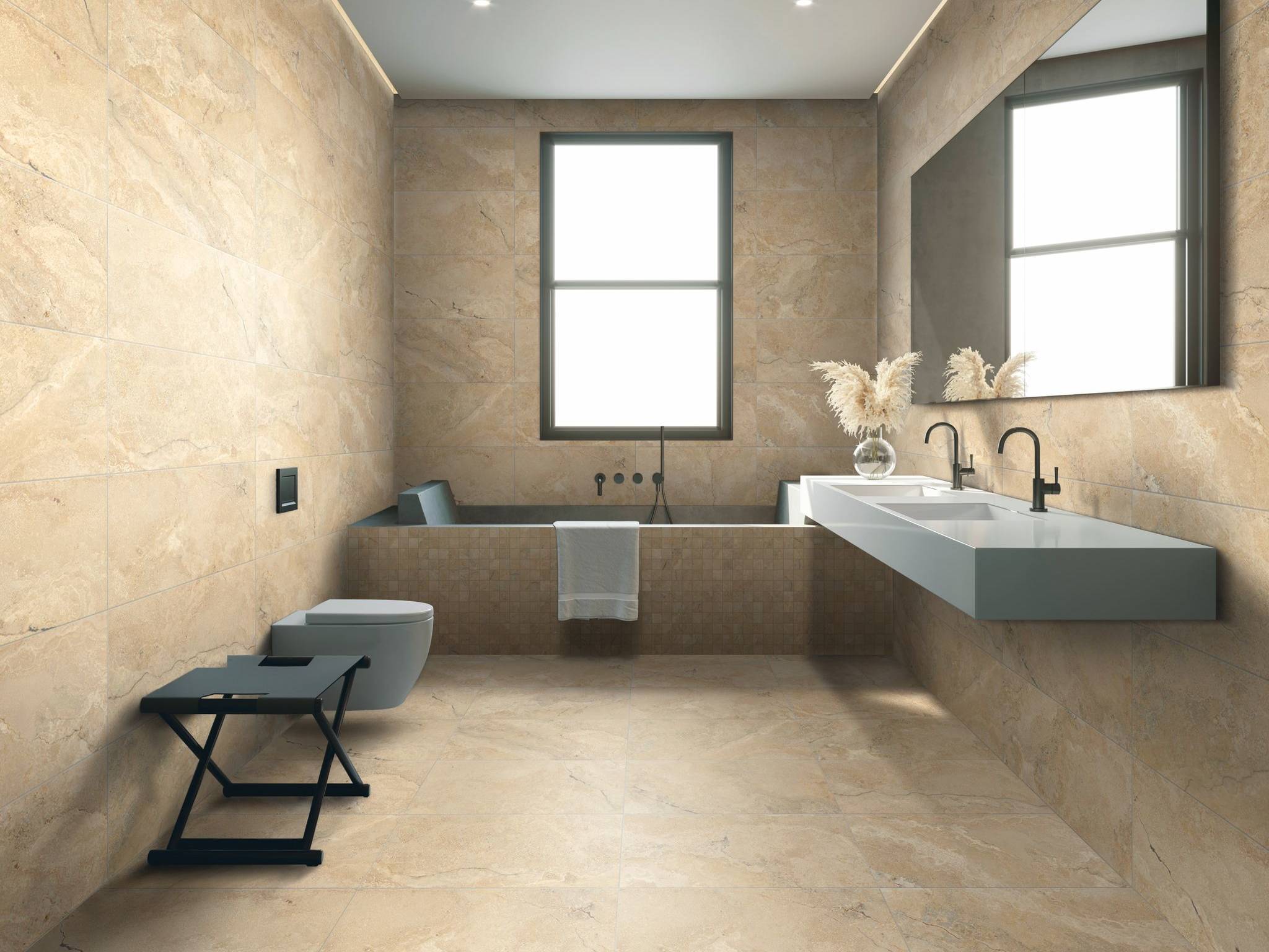 Portofino 12x24F Beige | La Raj Tile & Marble