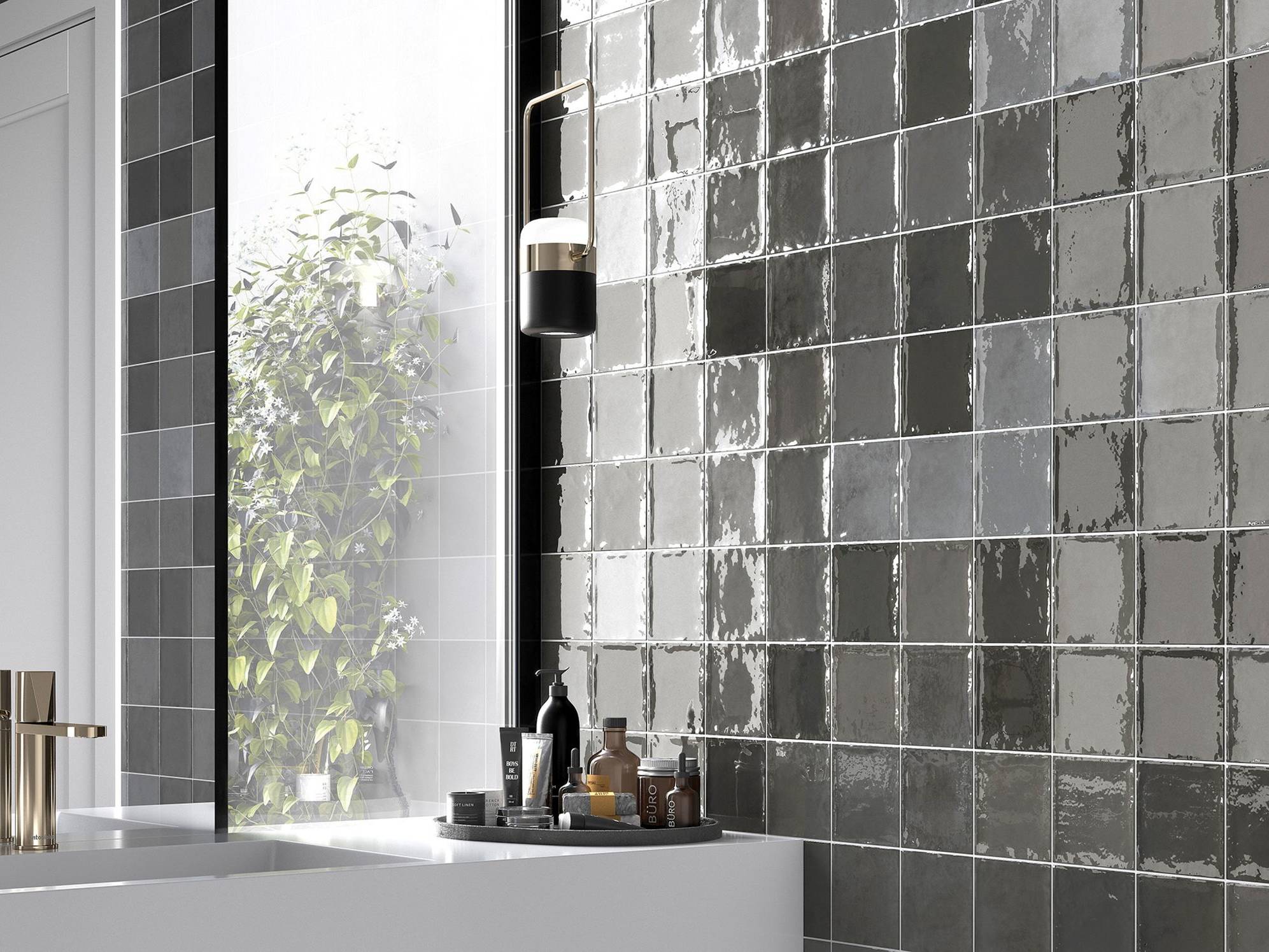 Morocco Coal 5x5 | La Raj Tile & Marble