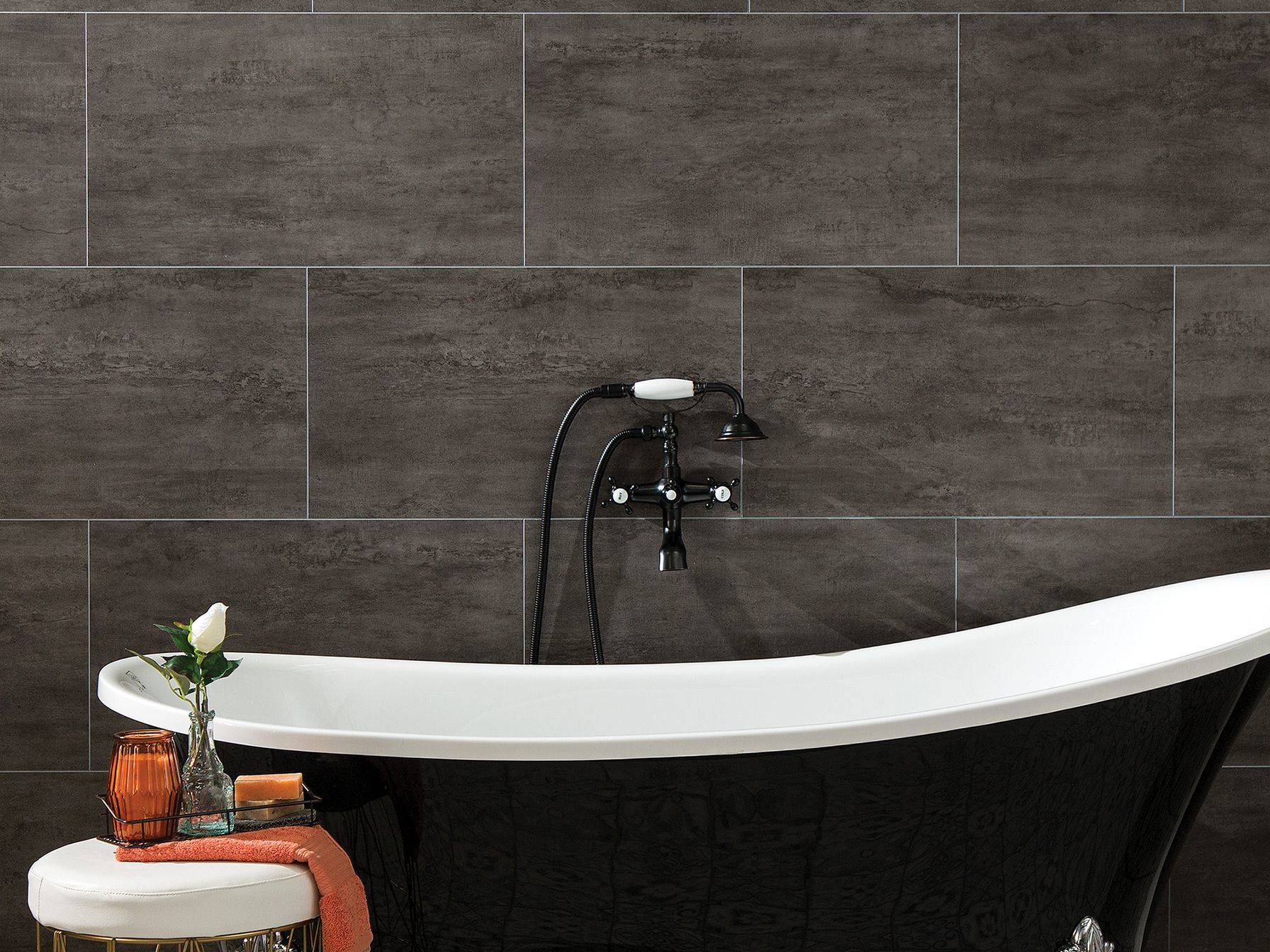 Ashen Slate Wall Tile 25x15 | La Raj Tile & Marble