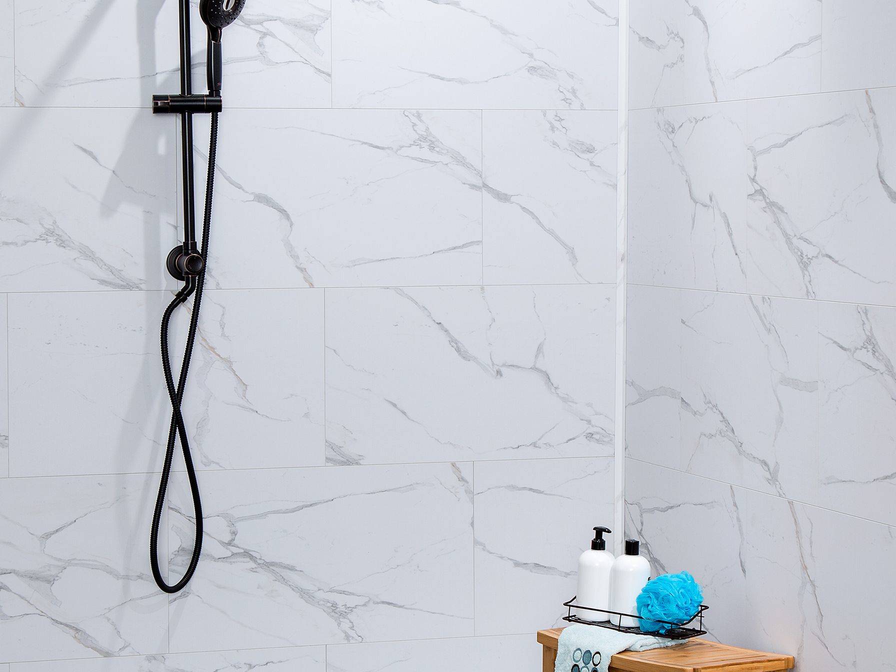 Carrara Marble Wall Tile 25x15 | La Raj Tile & Marble