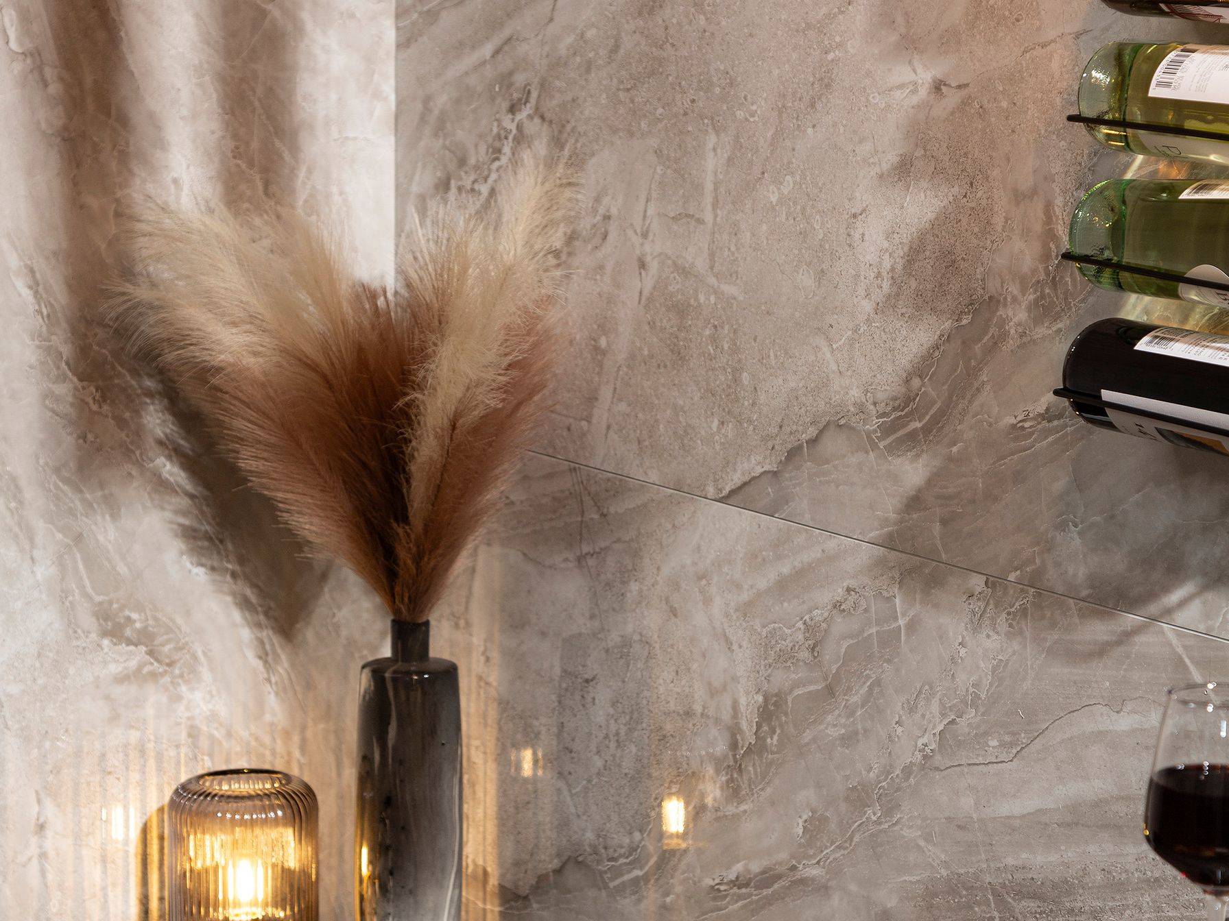 Mont Blanc Gloss Wall Panel 24x48 | La Raj Tile & Marble