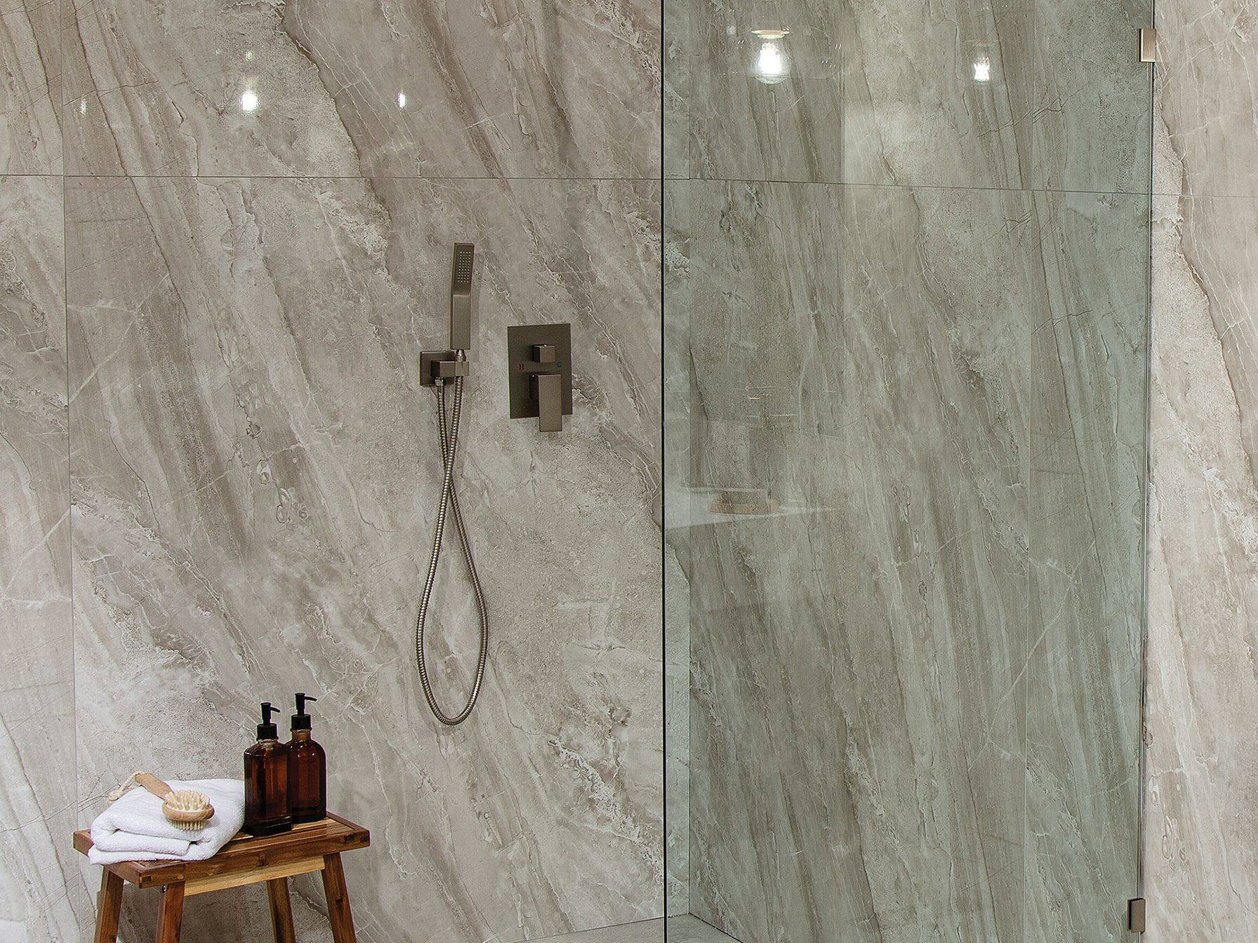 Mont Blanc Gloss Wall Panel 48x120 | La Raj Tile & Marble