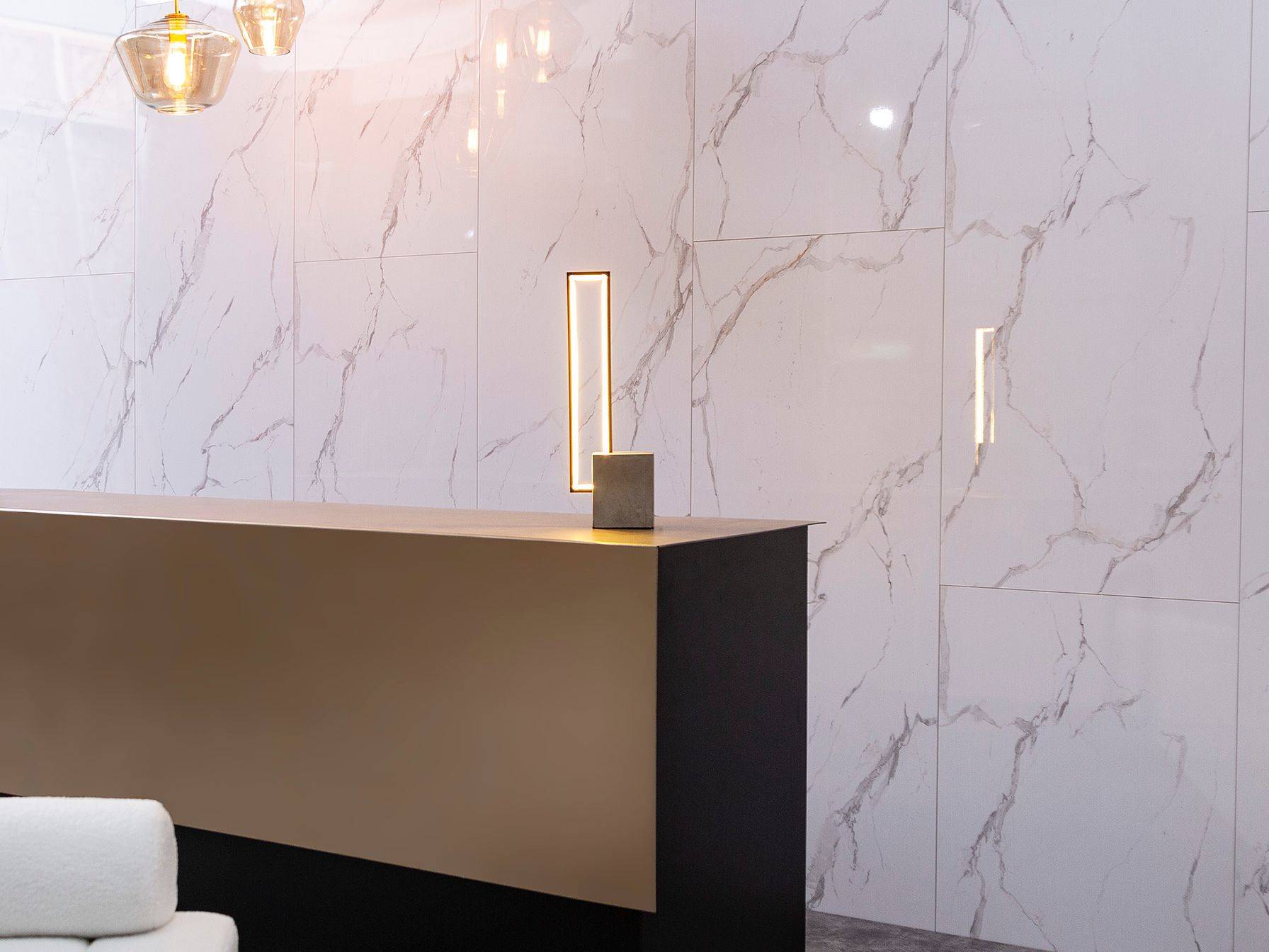 Olympus Gloss Wall Panel 24x48 | La Raj Tile & Marble