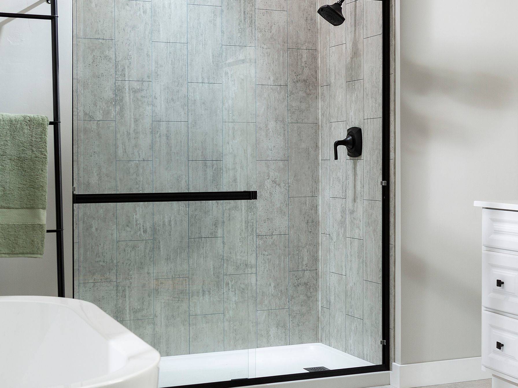 Wind Gust Shower Wall Kit 30x60x78 | La Raj Tile & Marble