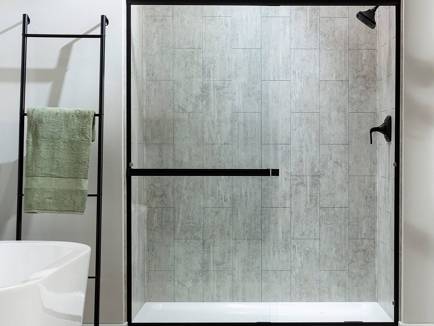 Wind Gust Shower Wall Kit 32x60x78 | La Raj Tile & Marble