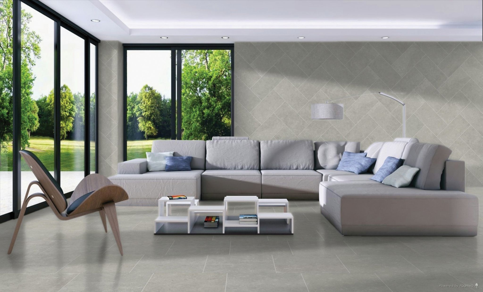 Denver Graphite Matte 12x24 - 20x20 | La Raj Tile & Marble