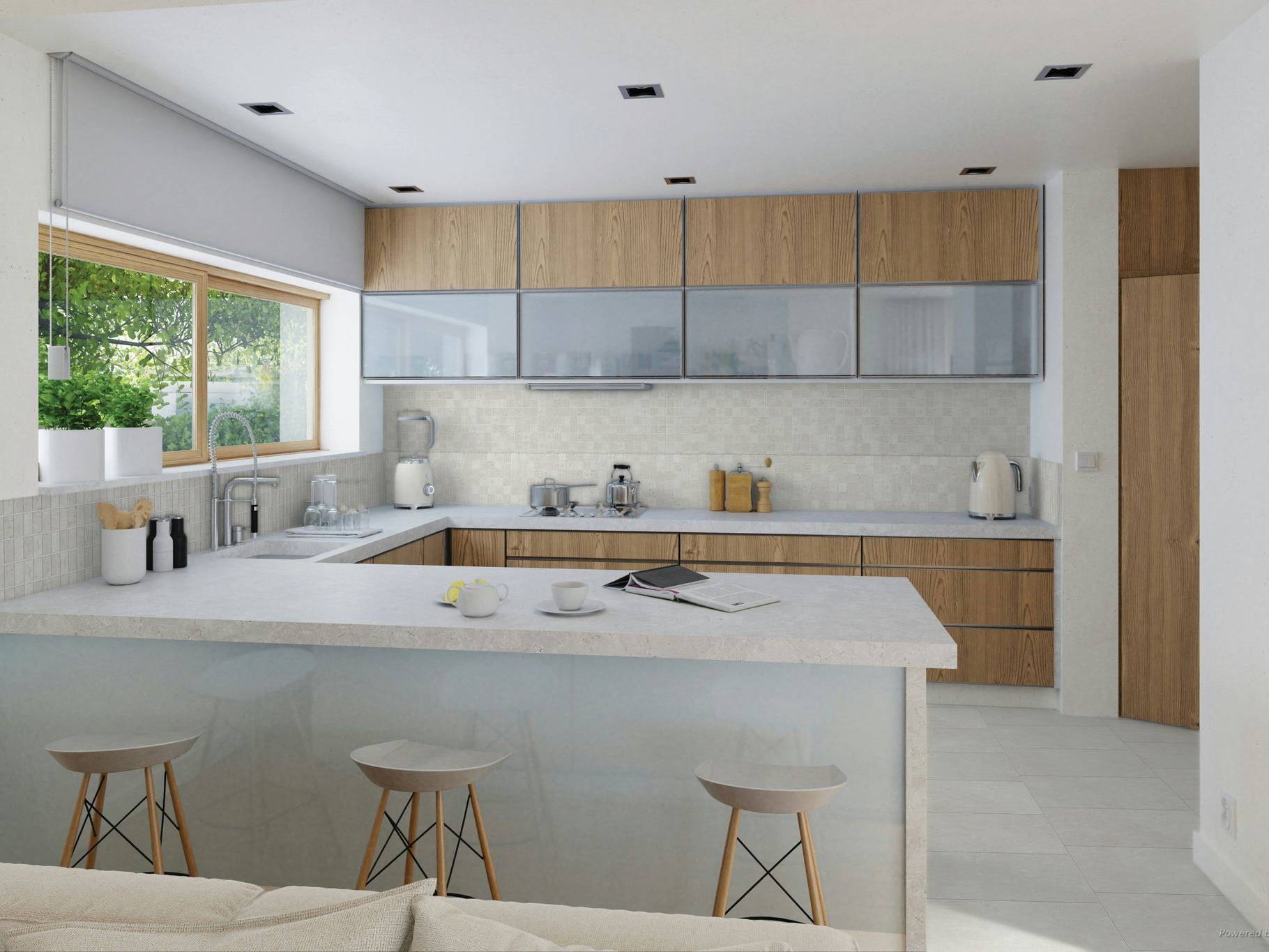 Denver Pearl Matte 20x20 - 2x2 | La Raj Tile & Marble