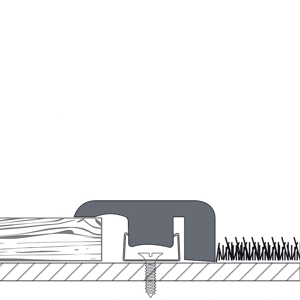 End Cap 4426-Barnwood Amber | La Raj Tile & Marble