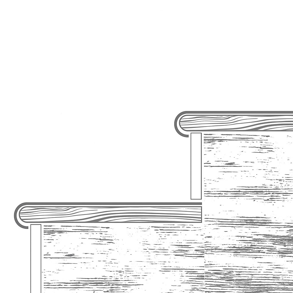 Stair Tread 16x48 2004-Nutmeg Oak | La Raj Tile & Marble