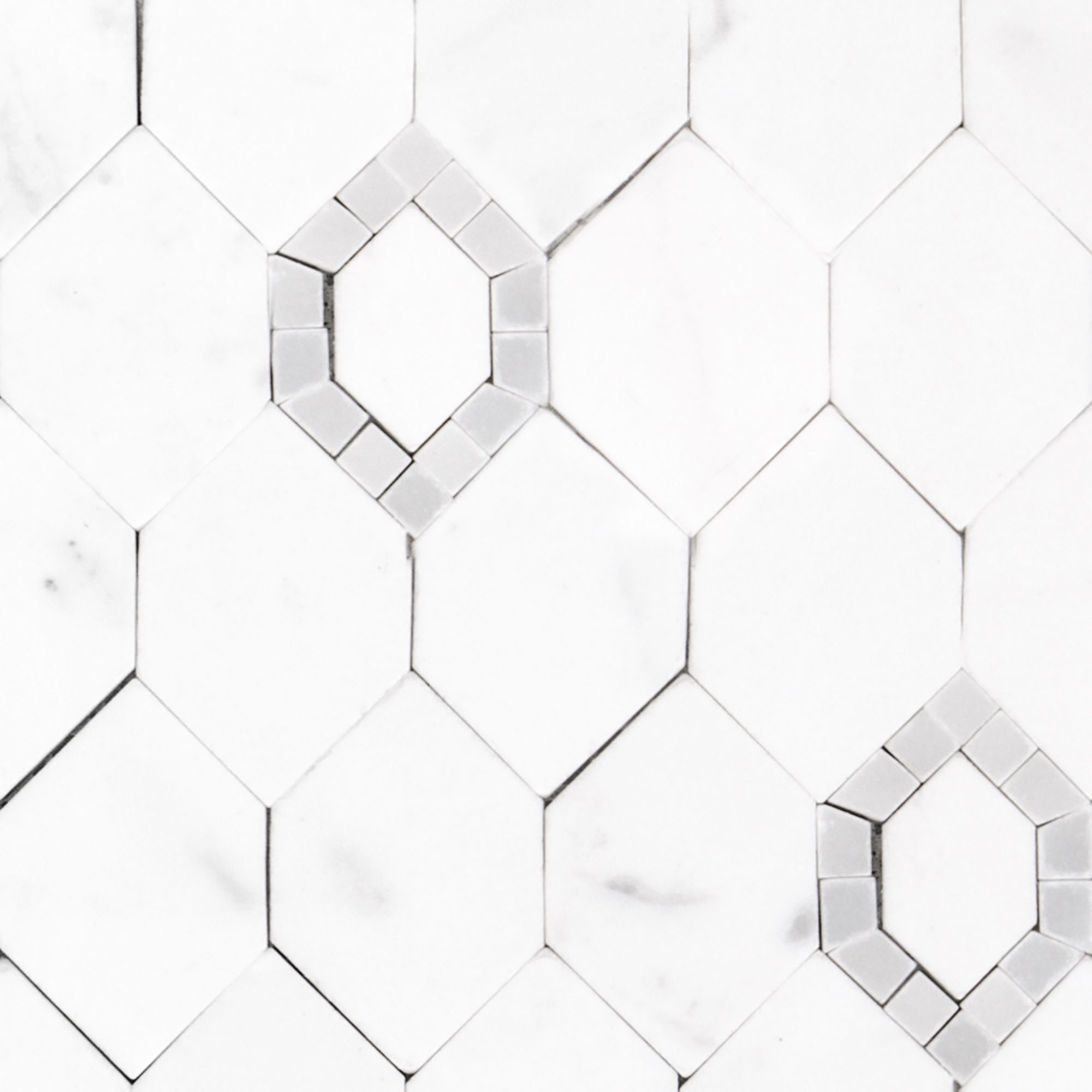 Daffodil Grey Mosaic | La Raj Tile & Marble