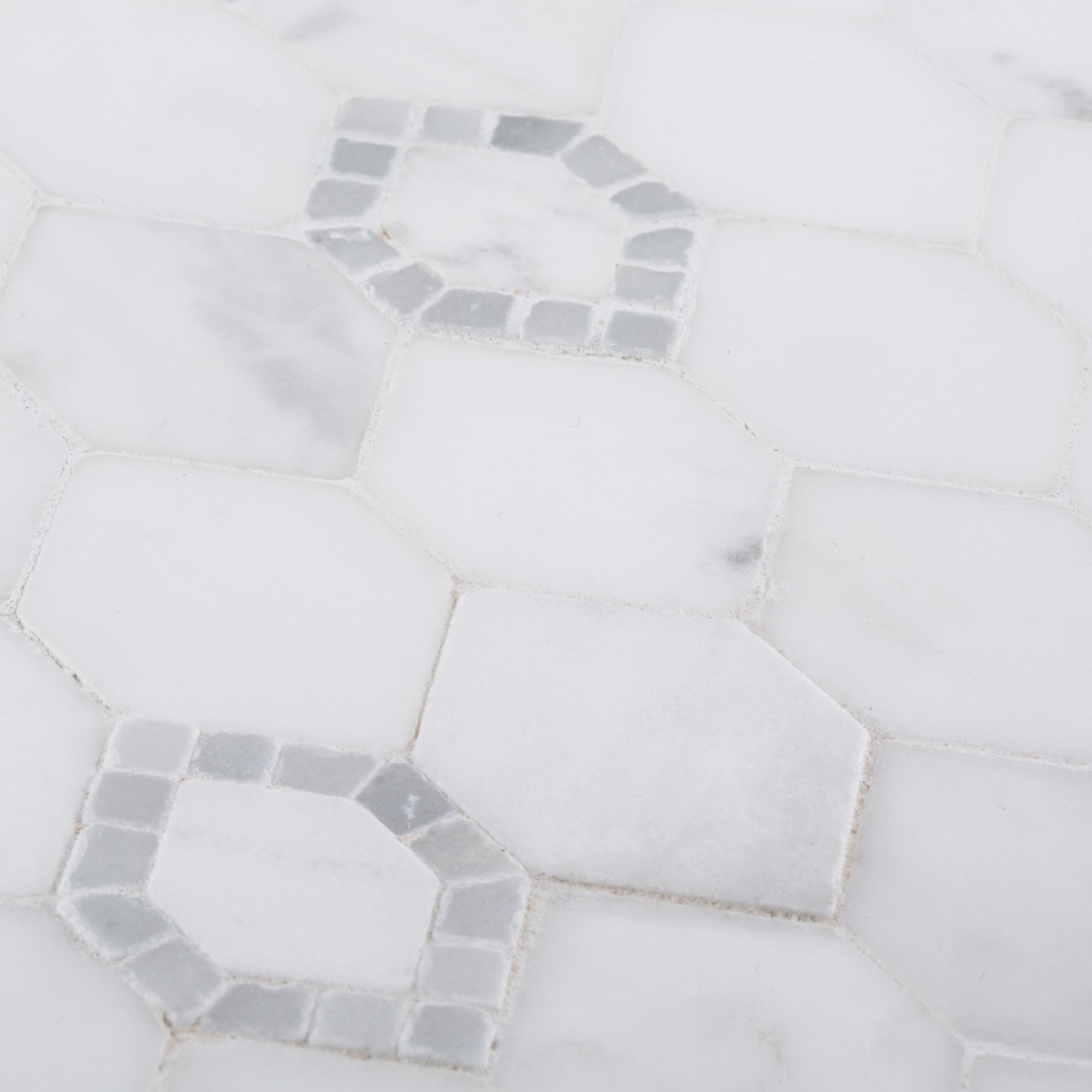 Daffodil Grey Mosaic | La Raj Tile & Marble