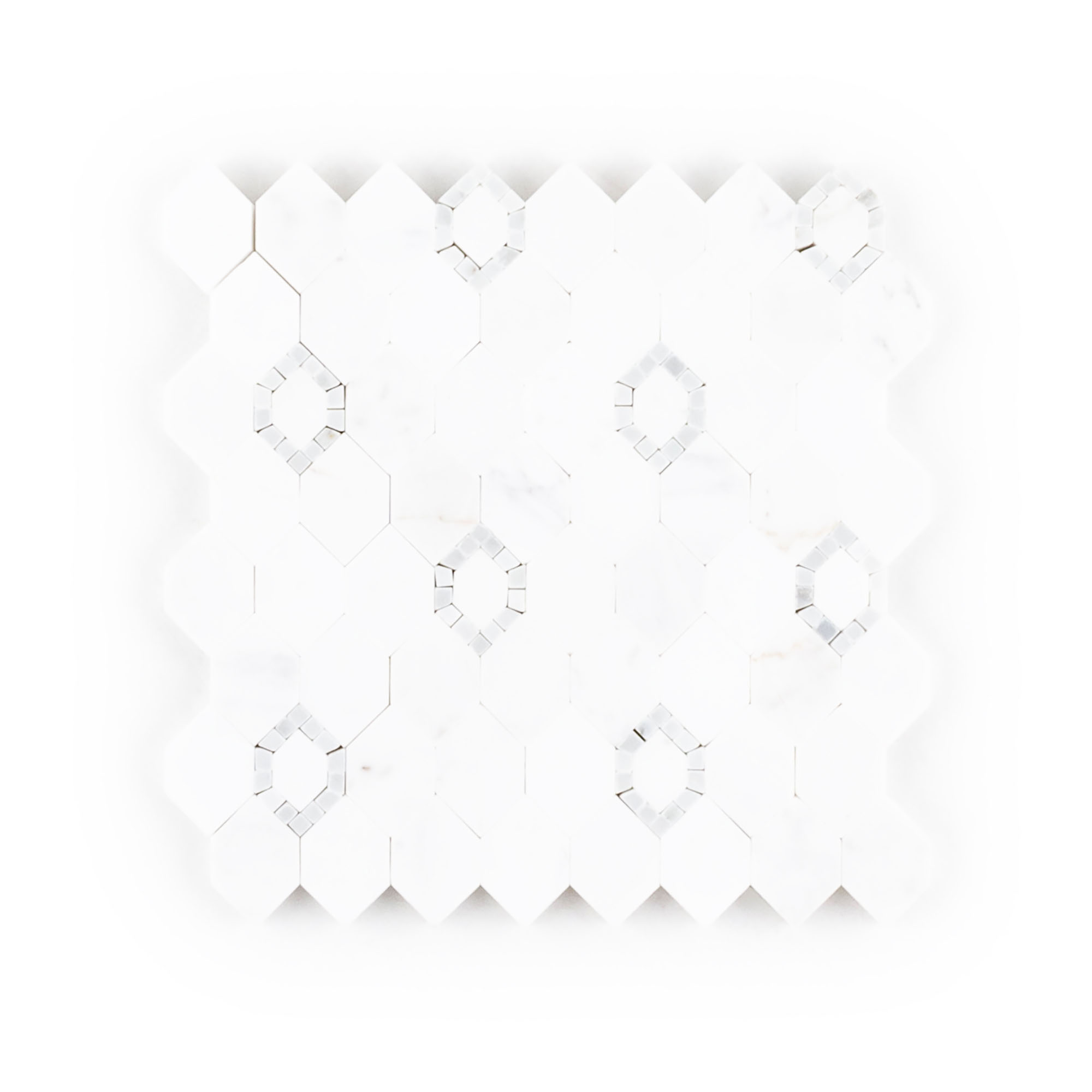 Daffodil Grey Mosaic | La Raj Tile & Marble