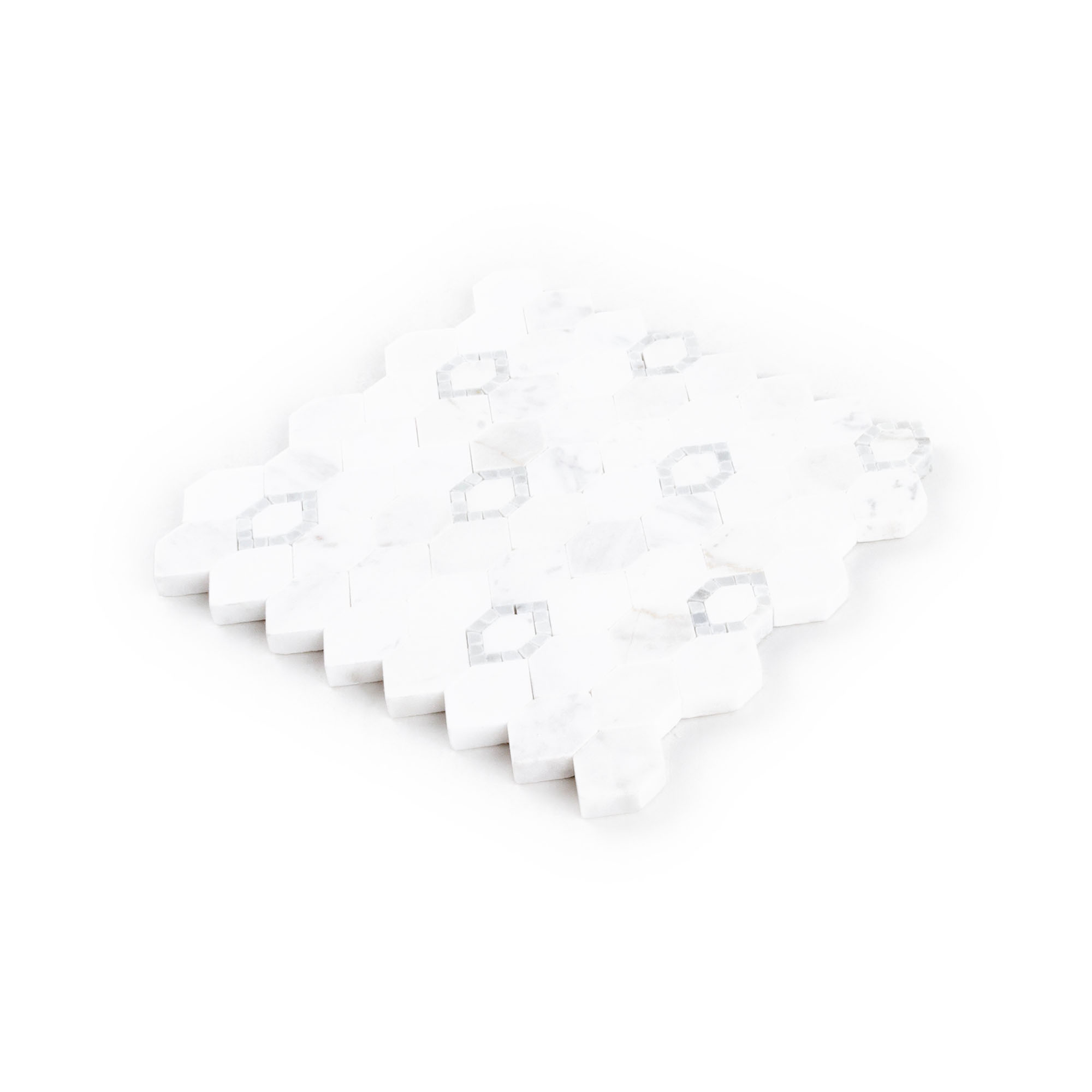 Daffodil Grey Mosaic | La Raj Tile & Marble