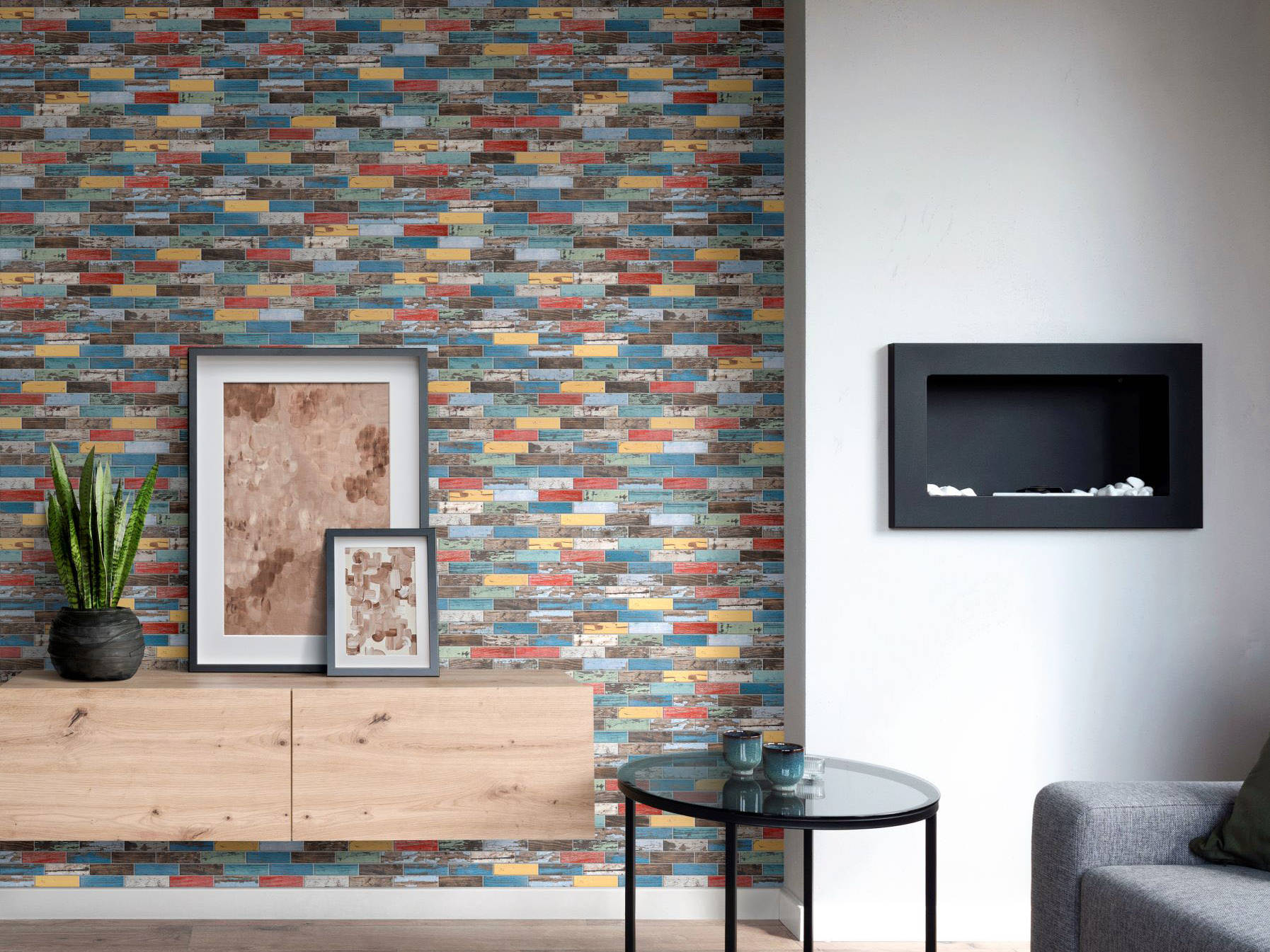 Multicolor Wood 1.1 | La Raj Tile & Marble