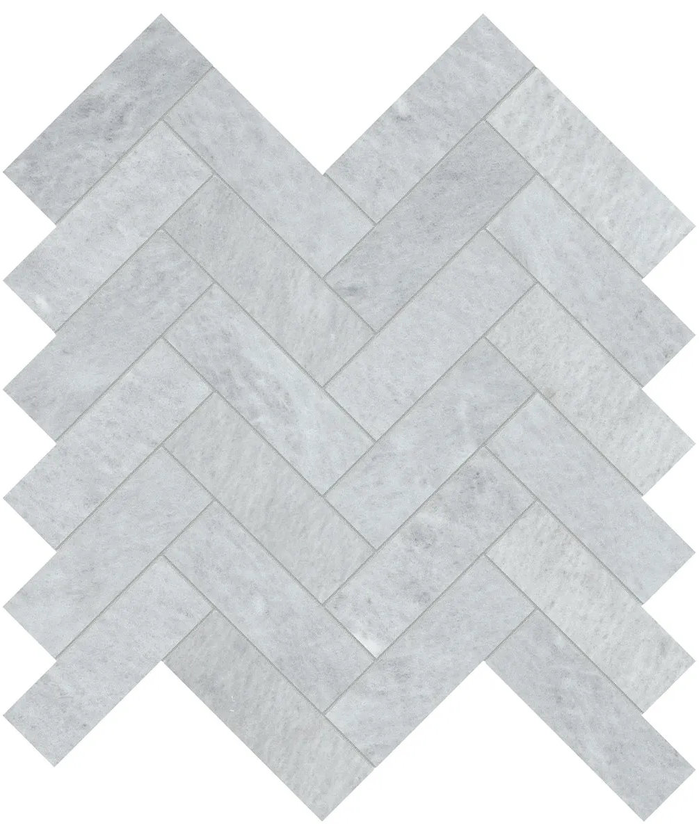 Aura Fresca 1.25x4 Herringbone Mosaic | La Raj Tile & Marble