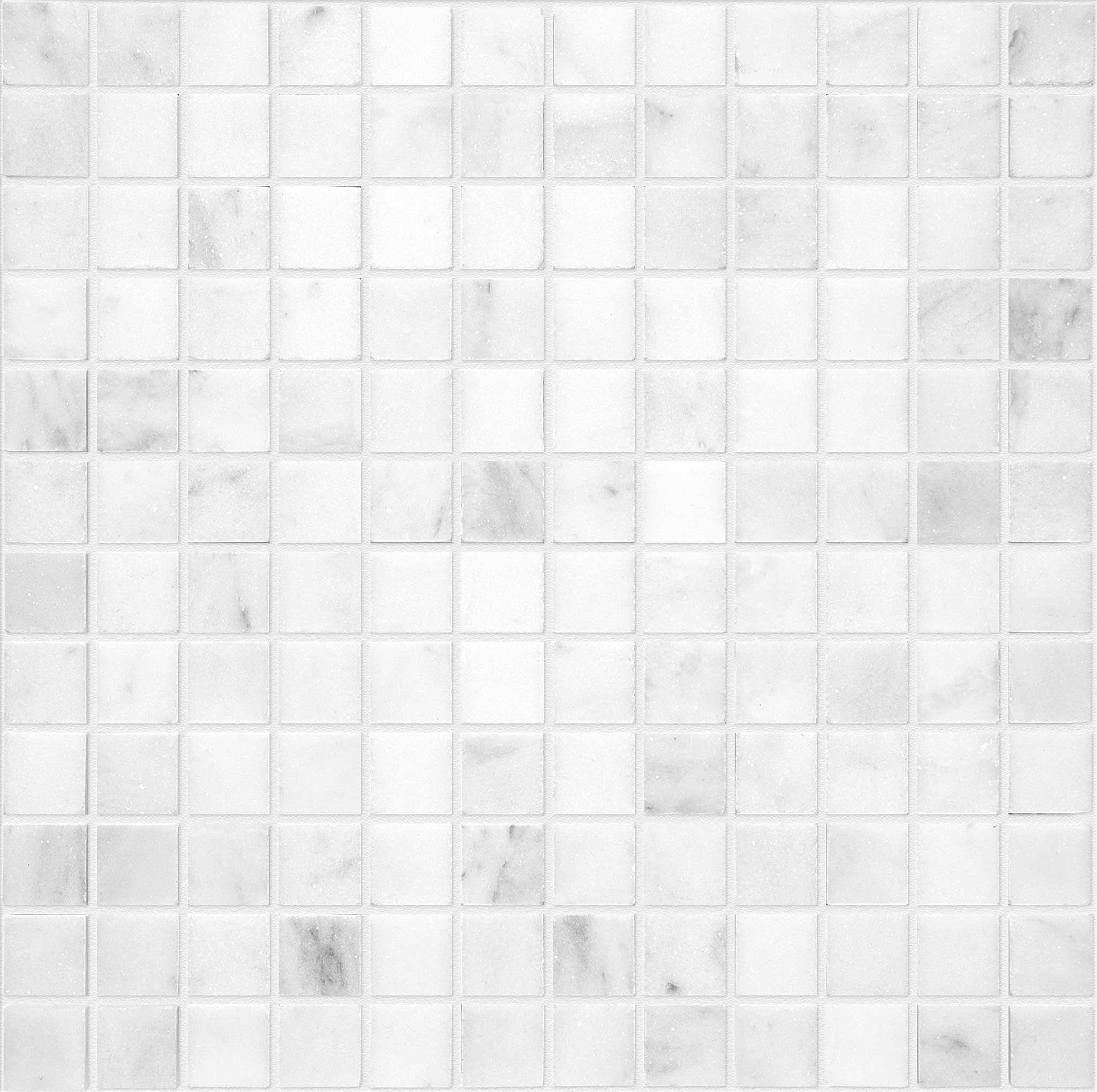 Bianco Venatino 1x1 Honed Mosaic | La Raj Tile & Marble