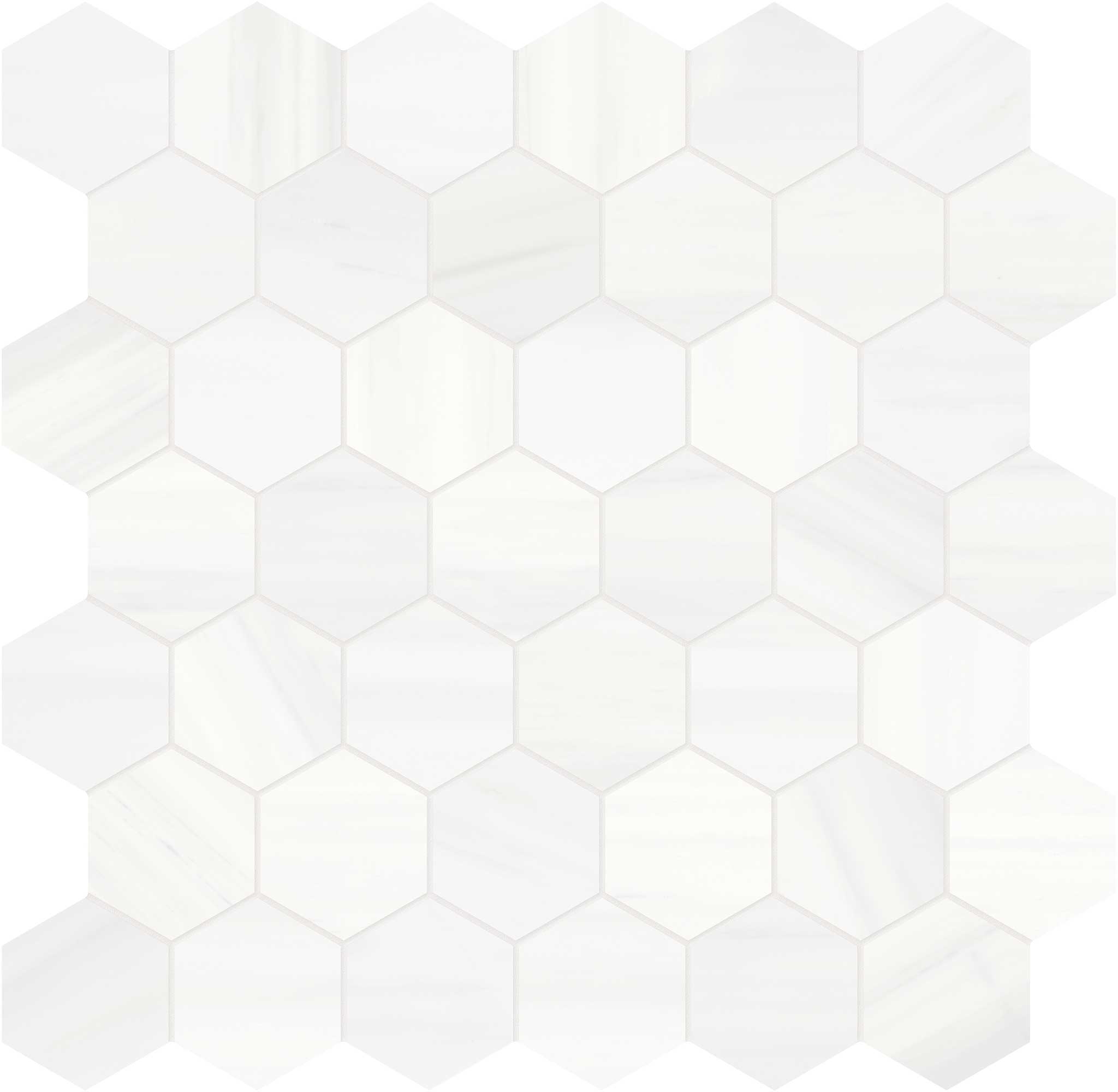 Cosmo Lumino 2 Hexagon Mosaic | La Raj Tile & Marble