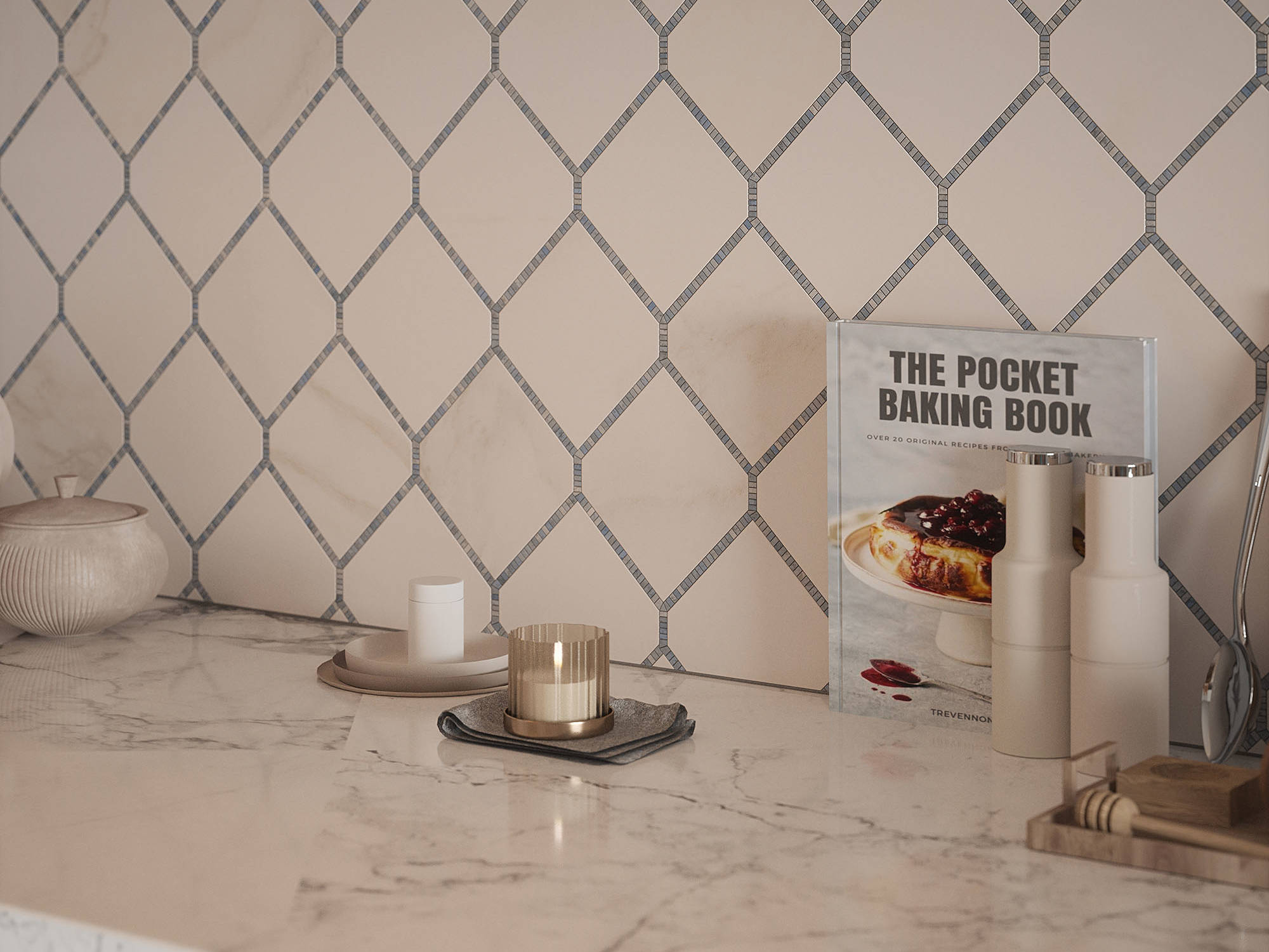 Elm Blue Mosaic 0 | La Raj Tile & Marble