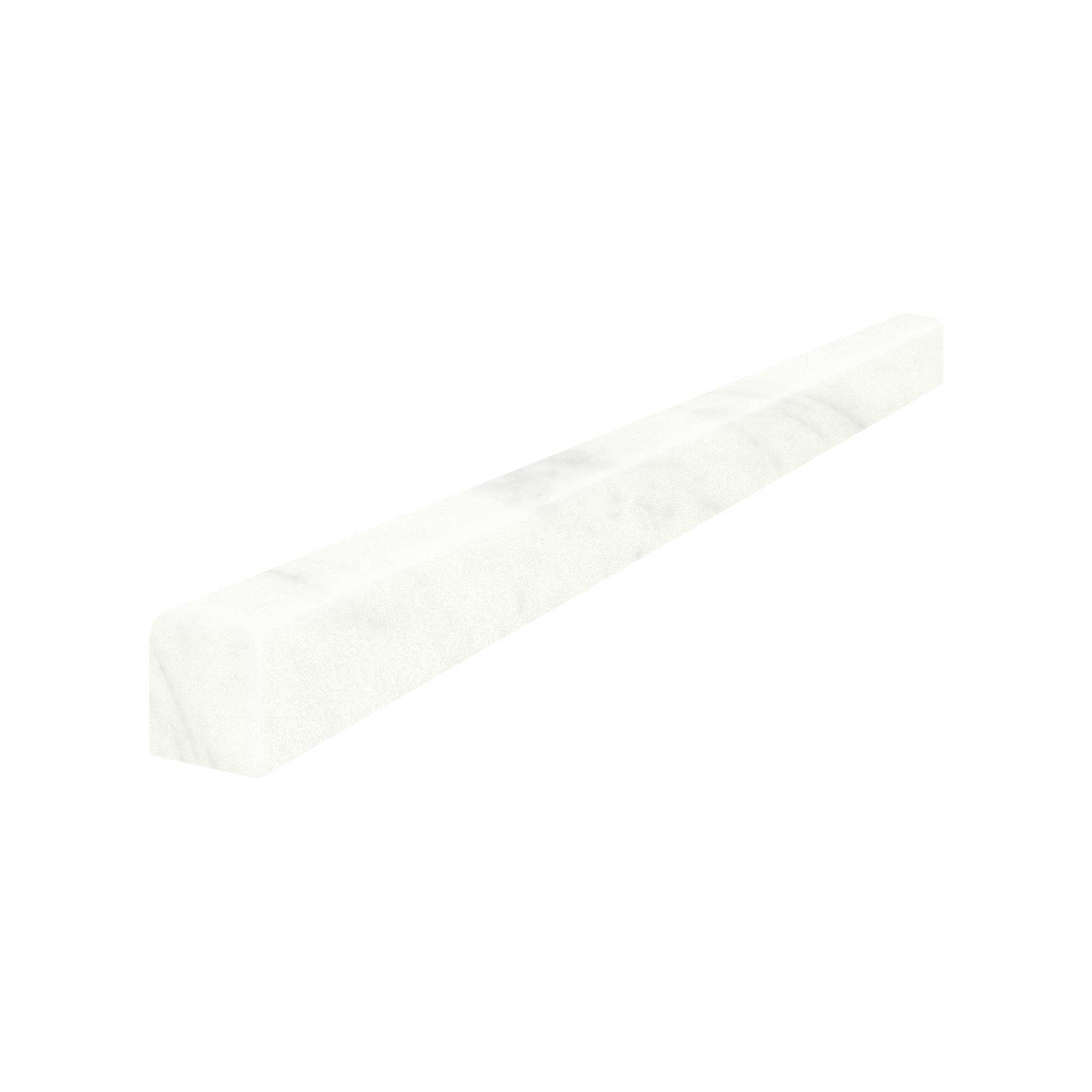 Eterna Bianco .5x12 Honed Deco-Bar | La Raj Tile & Marble