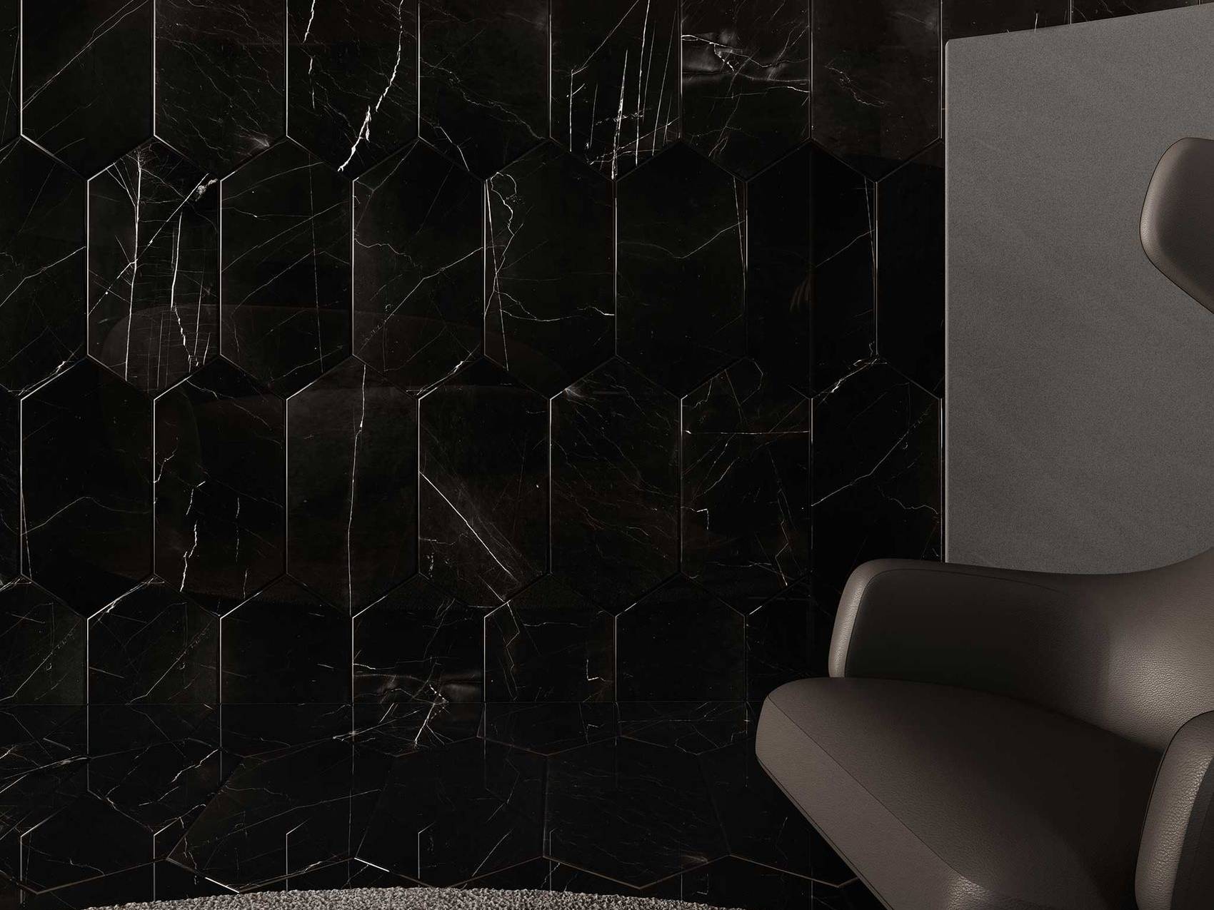 Galaxia Nero 1 | La Raj Tile & Marble