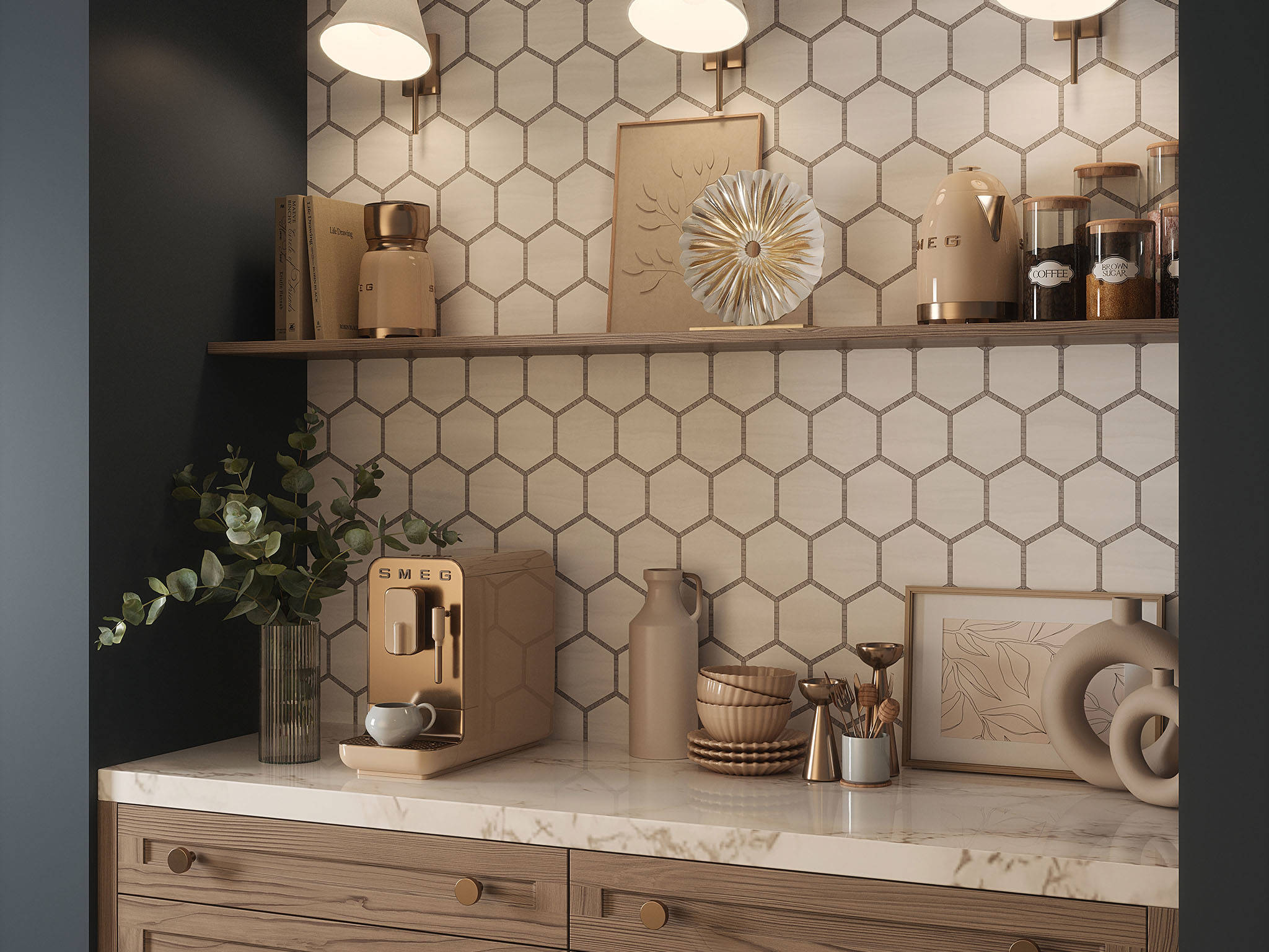 Gram Grey Mosaic | La Raj Tile & Marble
