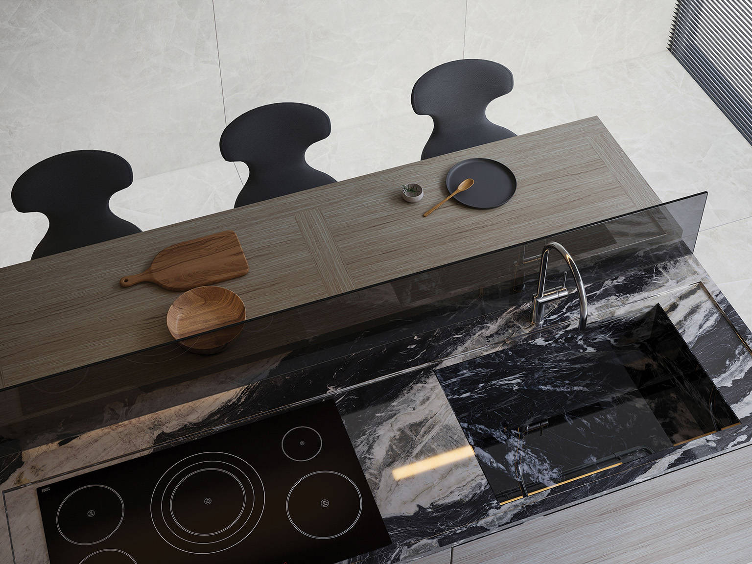 Royal Stoneworks CRYSTAL LUXE 2 | La Raj Tile & Marble