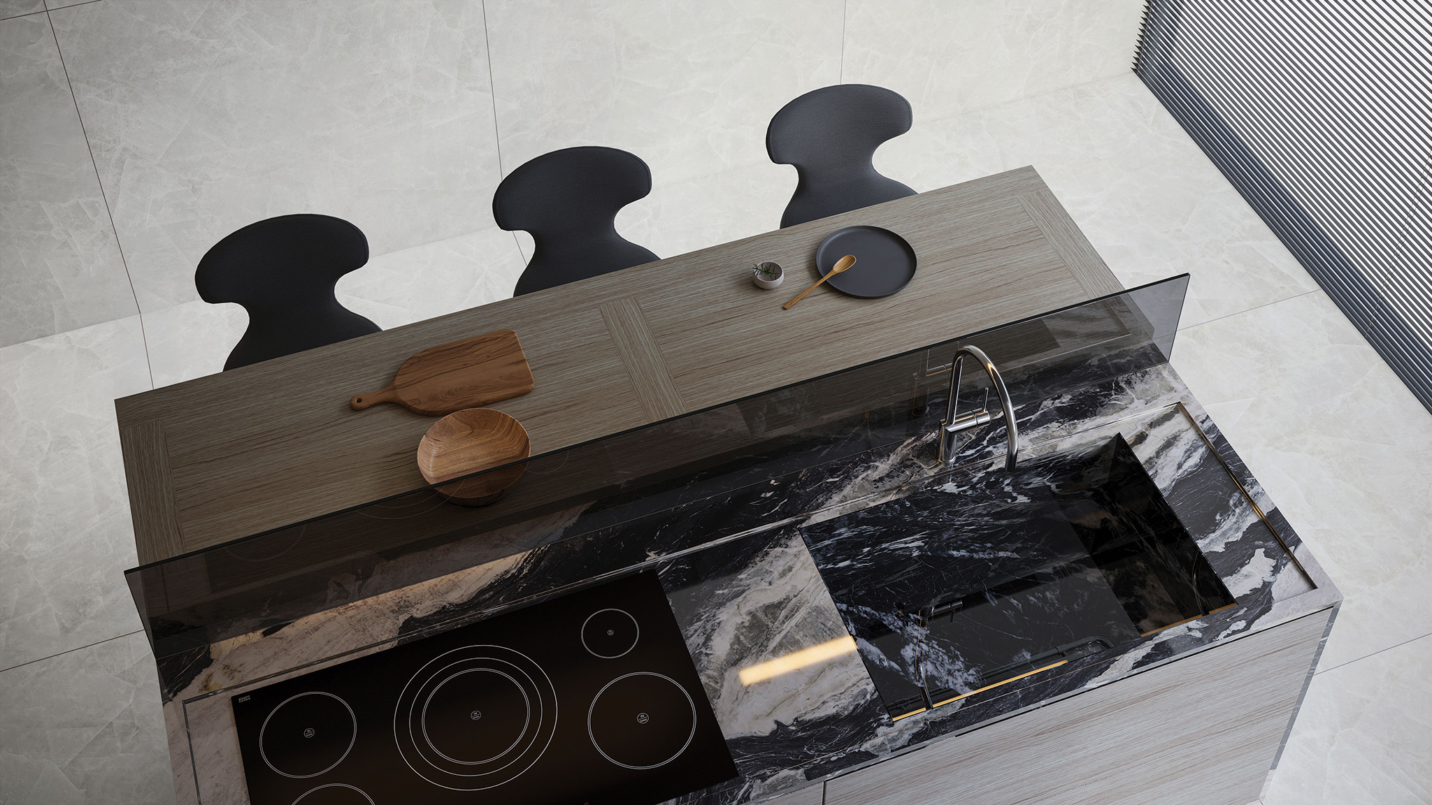 Royal Stoneworks CRYSTAL LUXE 2 | La Raj Tile & Marble