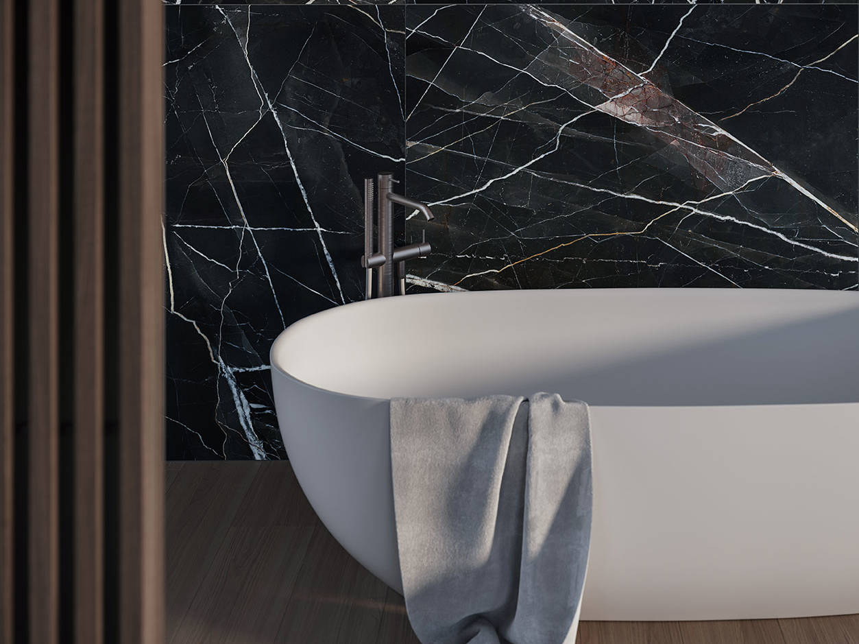 Royal Stoneworks REGAL BLACK VEIN 0 | La Raj Tile & Marble