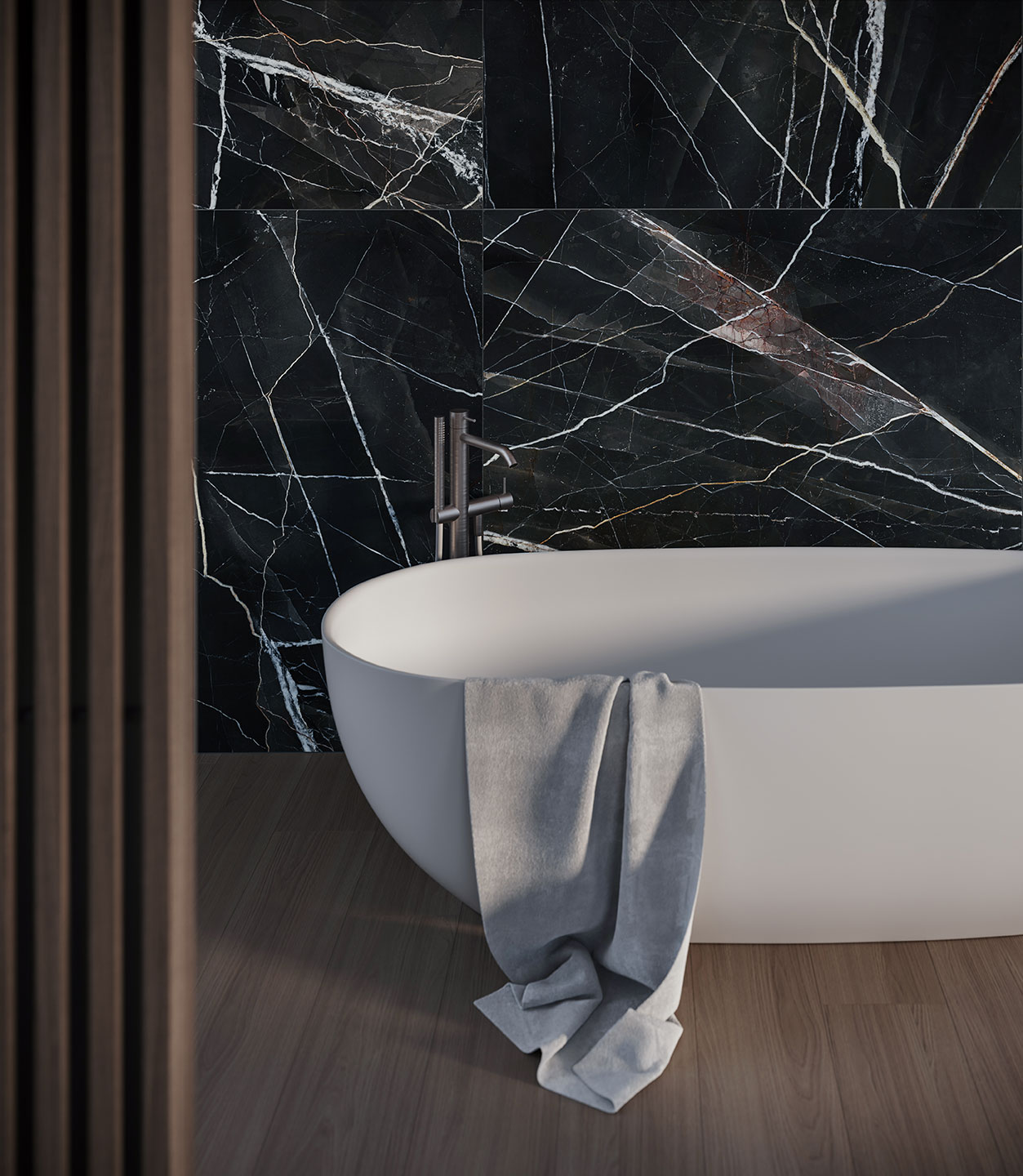 Royal Stoneworks REGAL BLACK VEIN 0 | La Raj Tile & Marble