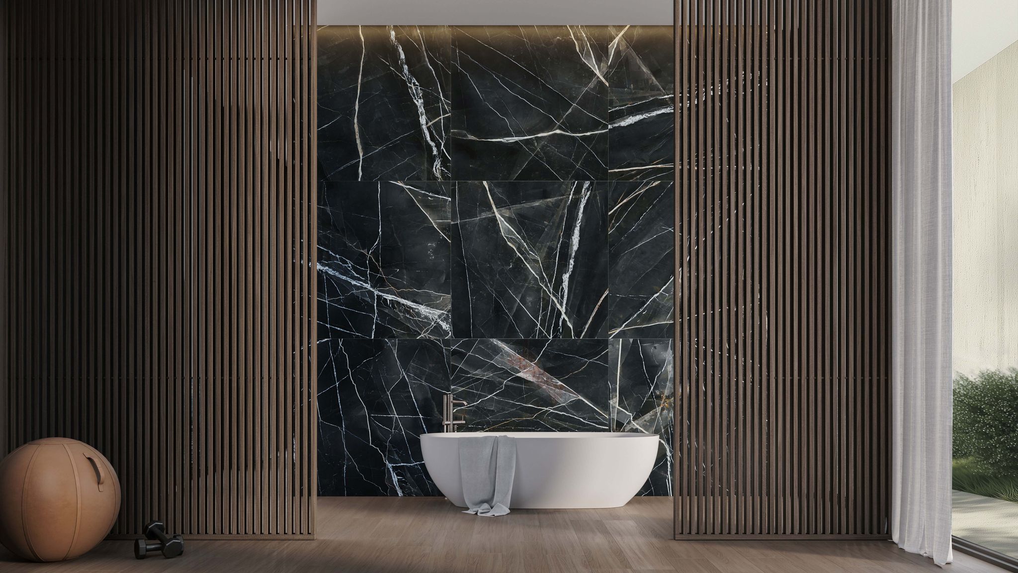 Royal Stoneworks REGAL BLACK VEIN 2 | La Raj Tile & Marble