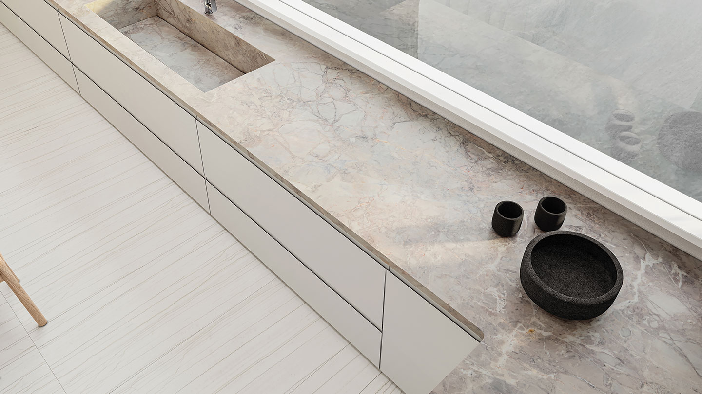 Royal Stoneworks TUSCAN WHITE VEIN 2 | La Raj Tile & Marble