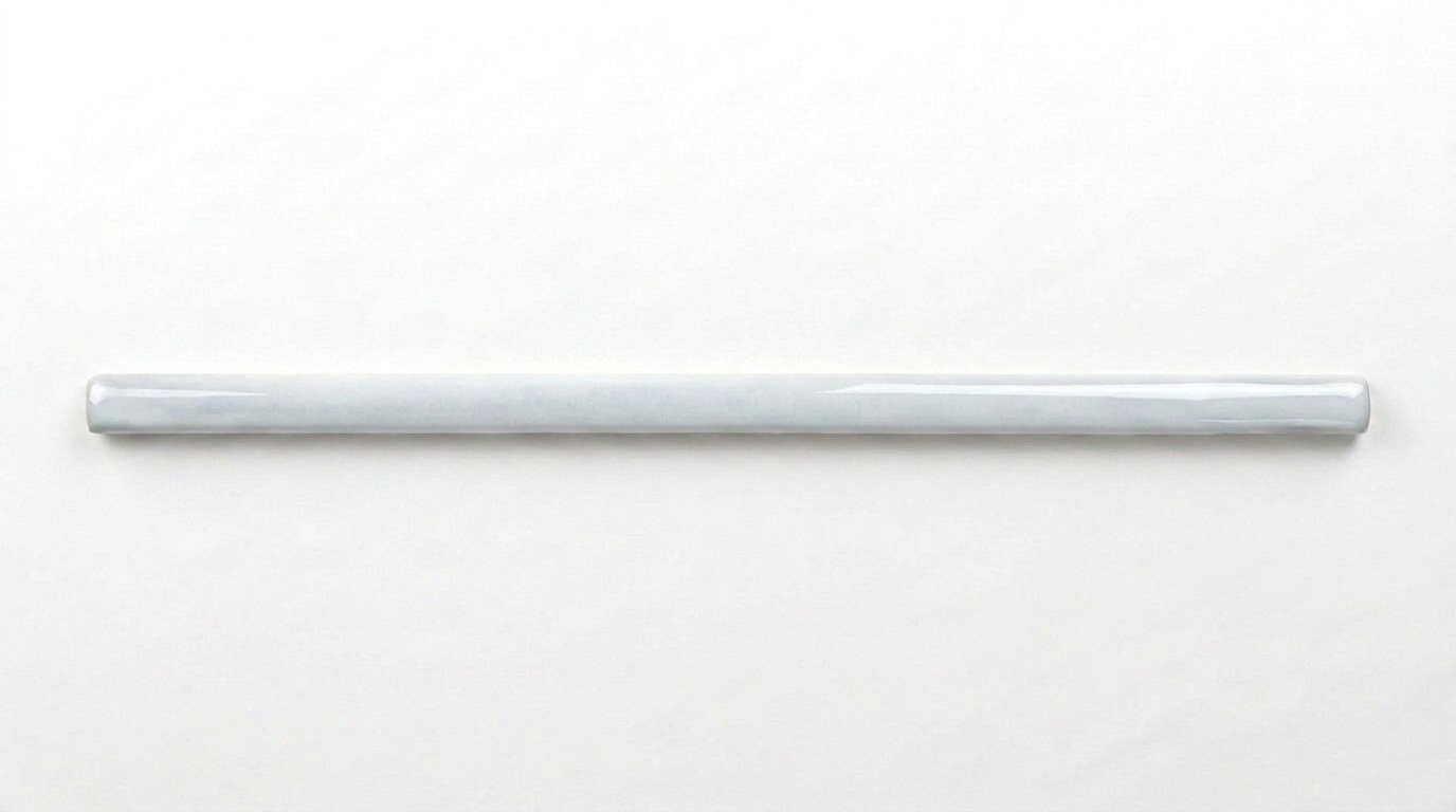 Barcelona 0.39X9” White Trim | La Raj Tile & Marble