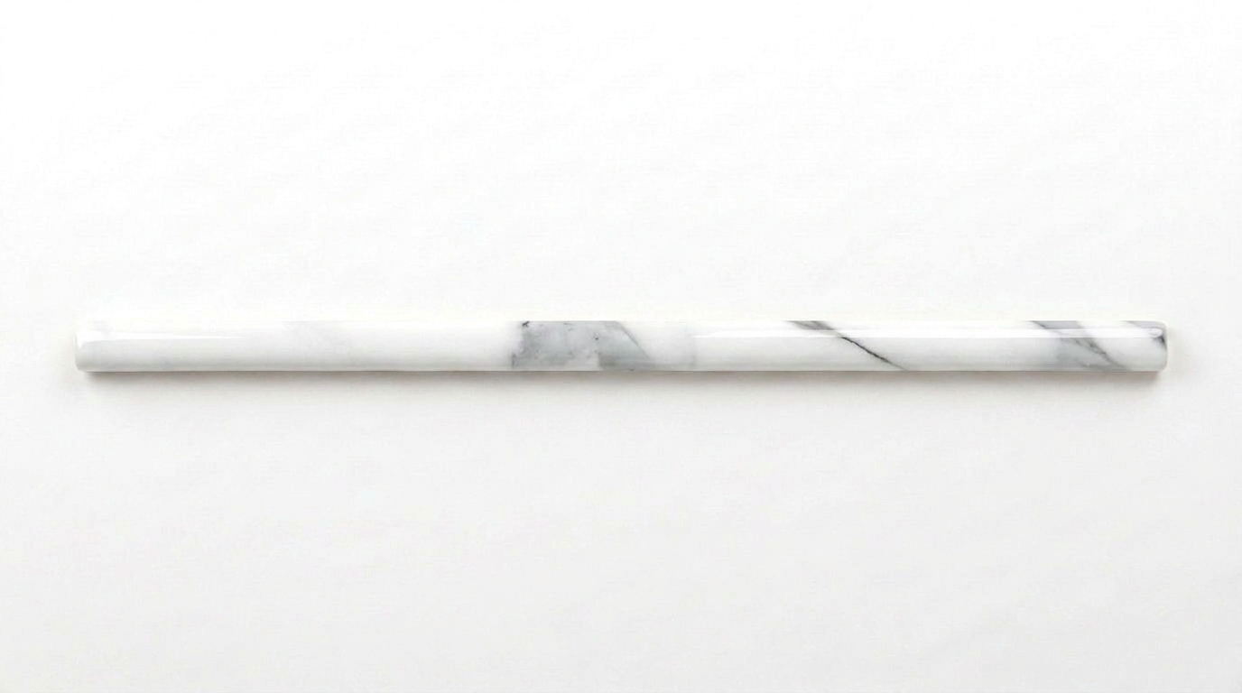 Carrara 0.39X9” Carrara Trim | La Raj Tile & Marble