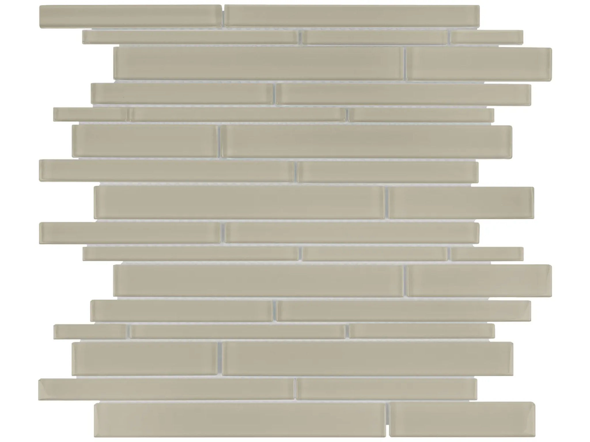 Earth Random Strip Mosaic | La Raj Tile & Marble