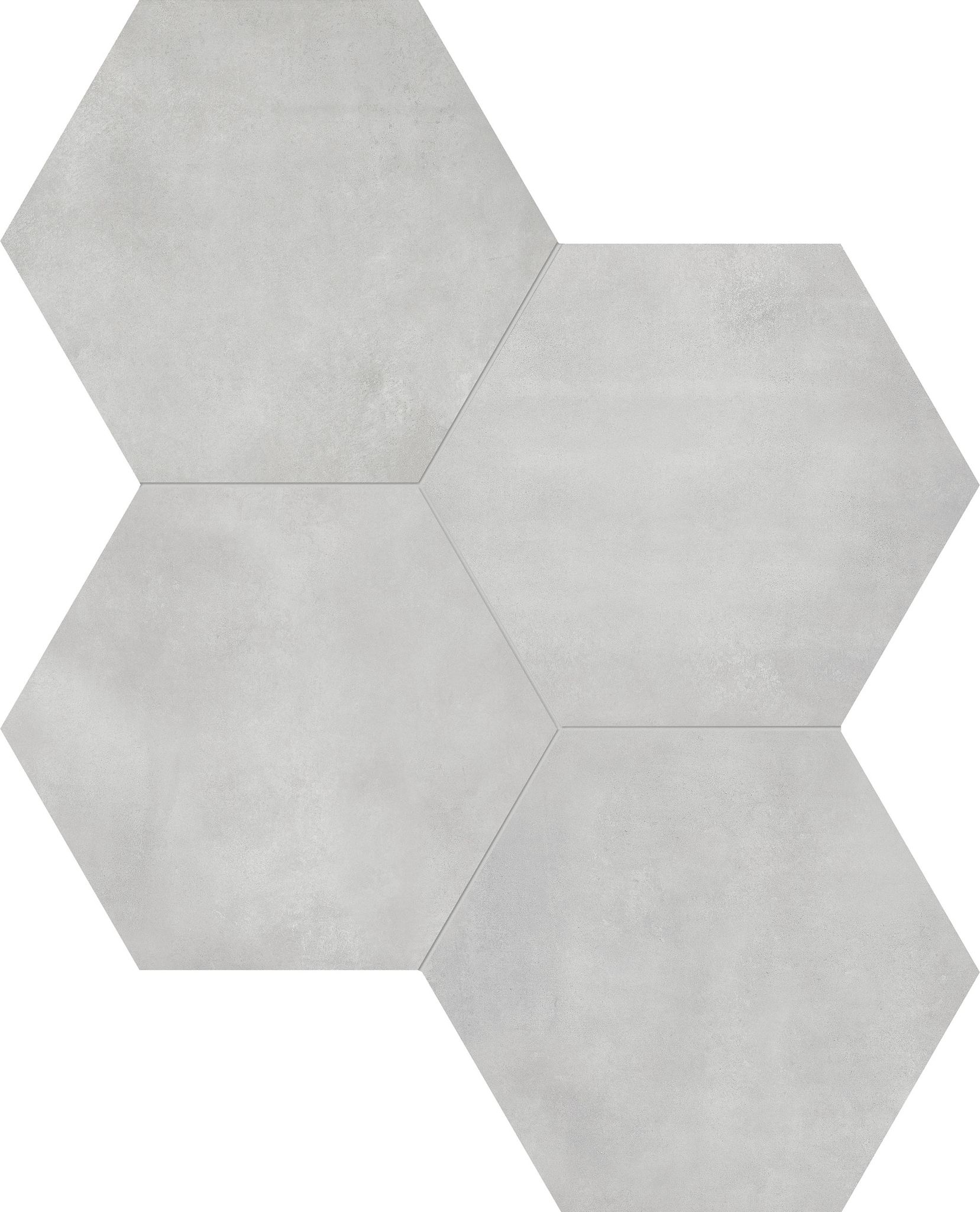Form 7" Hexagon Ice | La Raj Tile & Marble