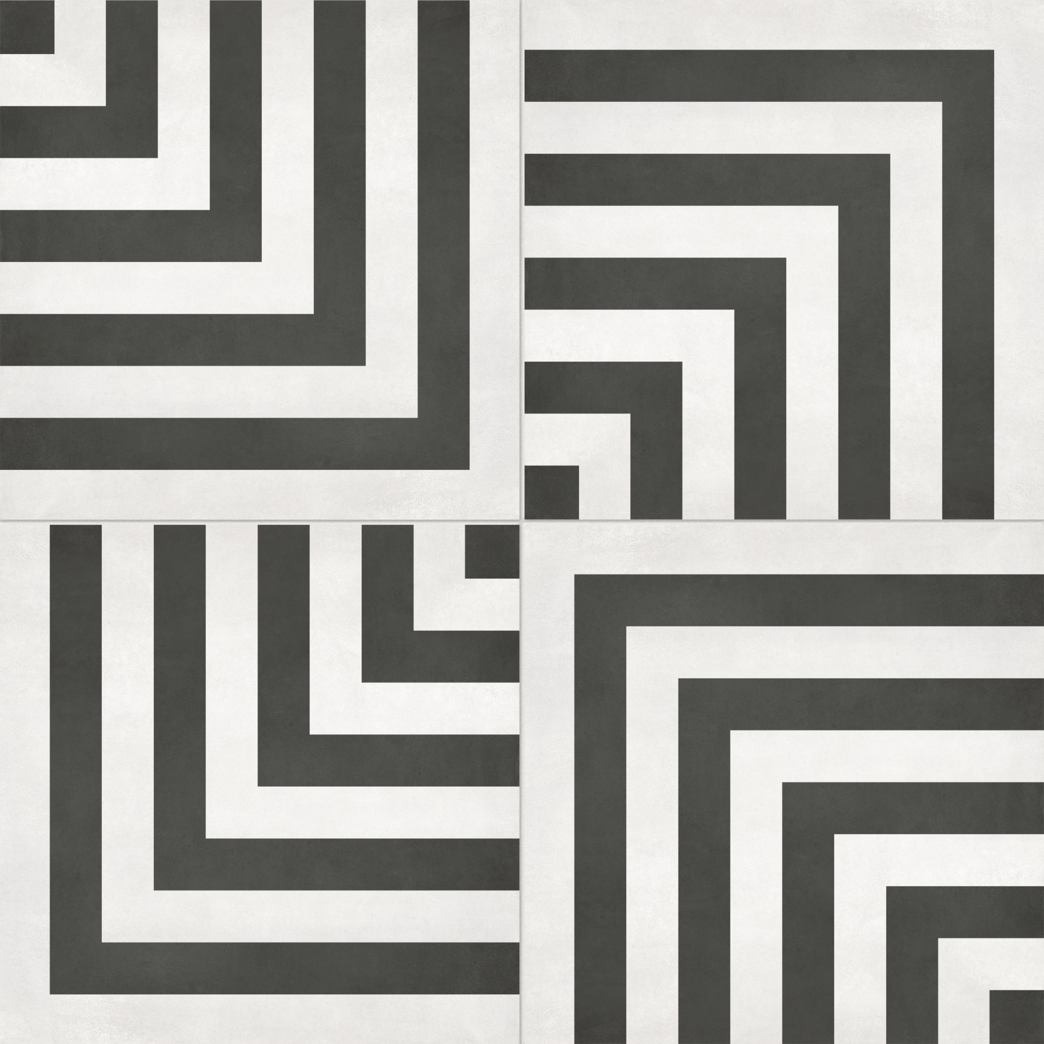 Form 8x8 Monochrome Geo | La Raj Tile & Marble