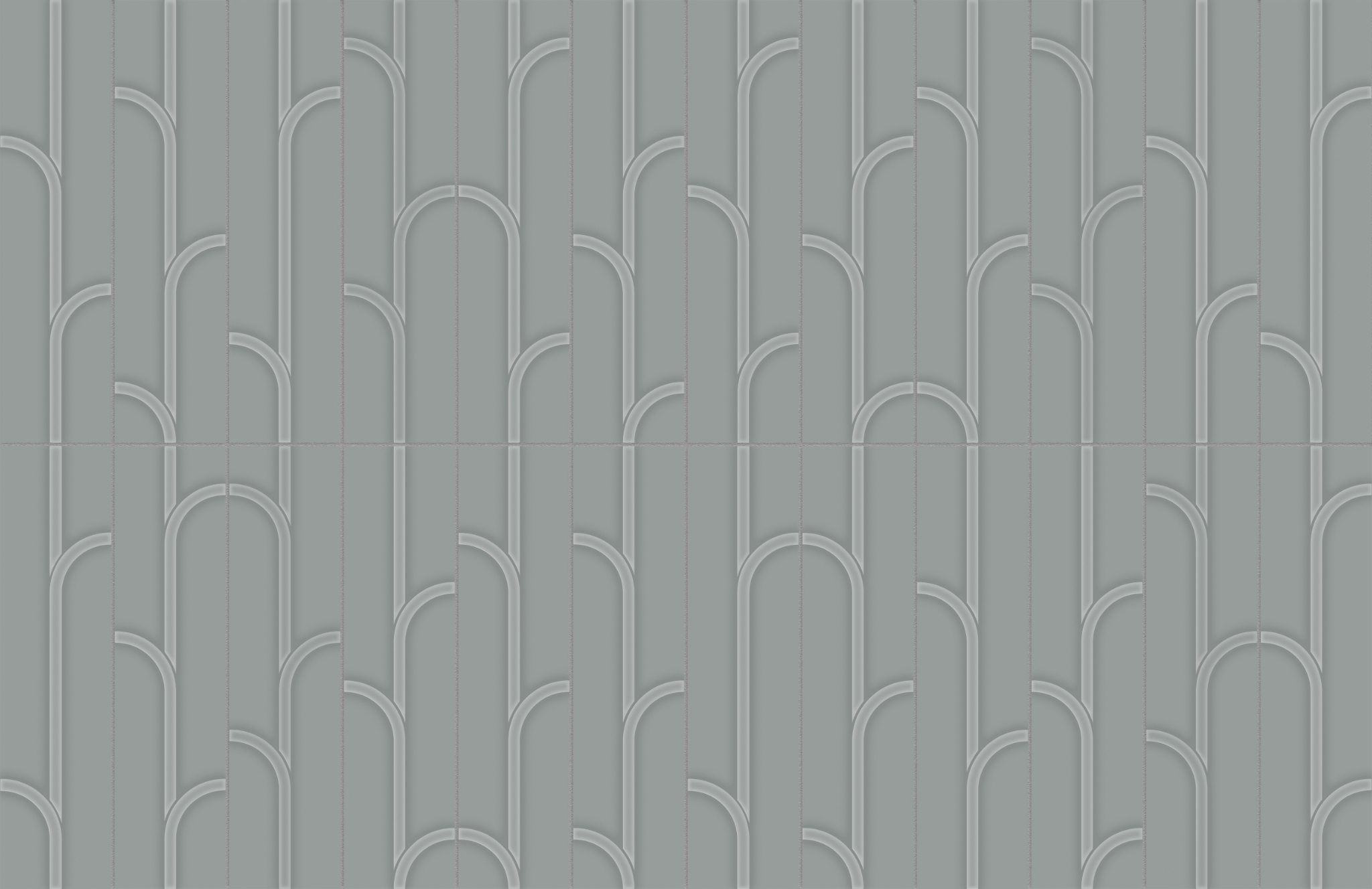 Geometra 3x12 Charcoal Ivy | La Raj Tile & Marble