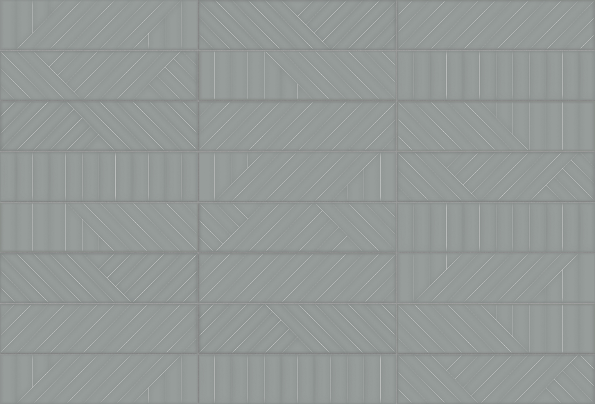 Geometra 3x12 Charcoal Maze | La Raj Tile & Marble