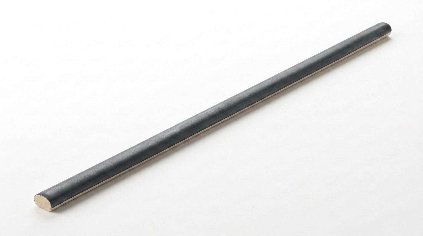 Lisbon 0.39X9” Graphite Trim | La Raj Tile & Marble