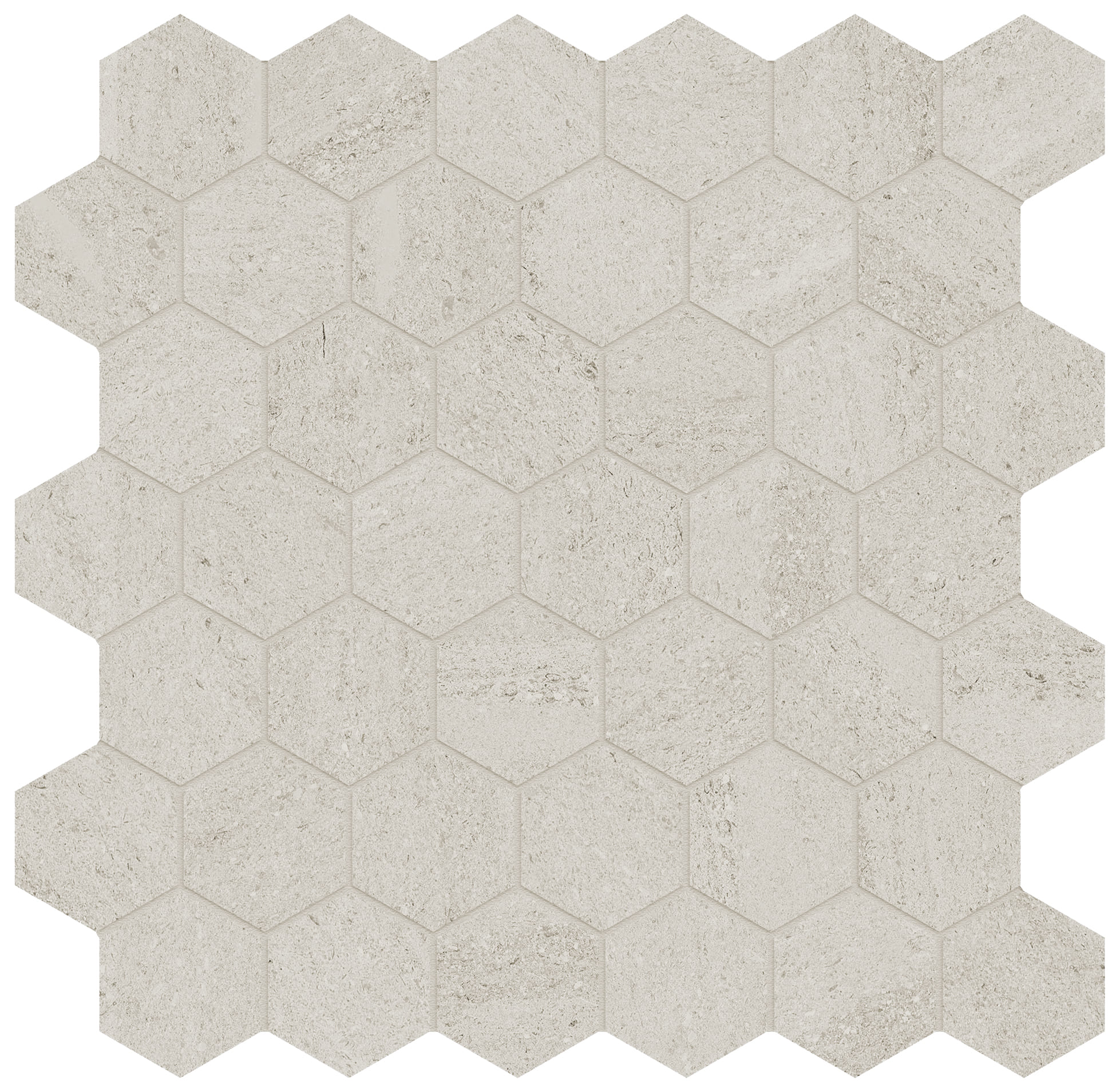 Lithoform 2" Hex Veincut Dunes | La Raj Tile & Marble