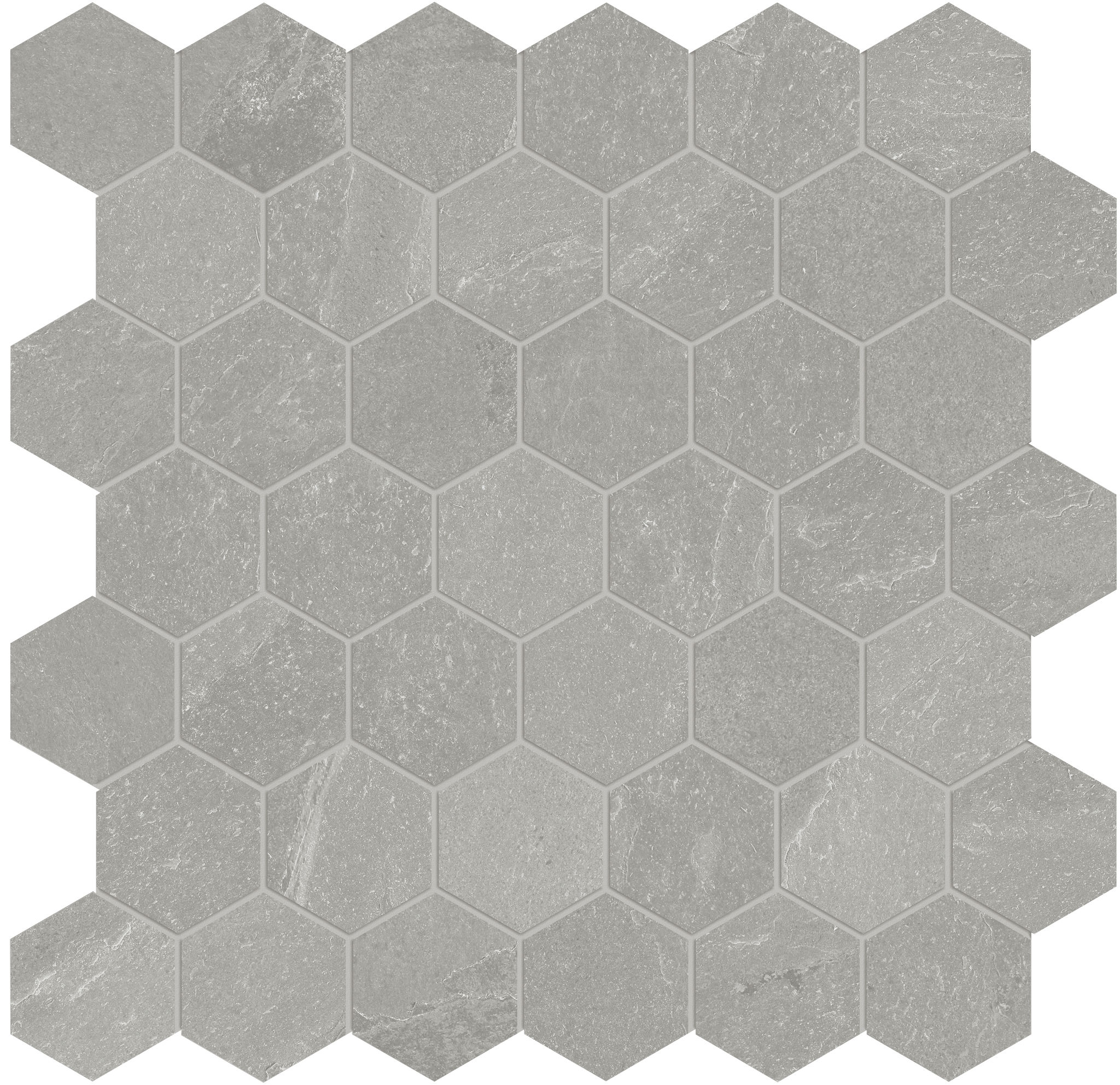 Nord 2 Hex Palladium | La Raj Tile & Marble