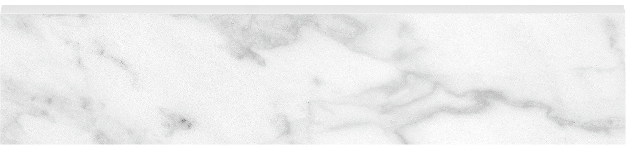 Plata 3x12 Carrara Abisso Bullnose Polished | La Raj Tile & Marble