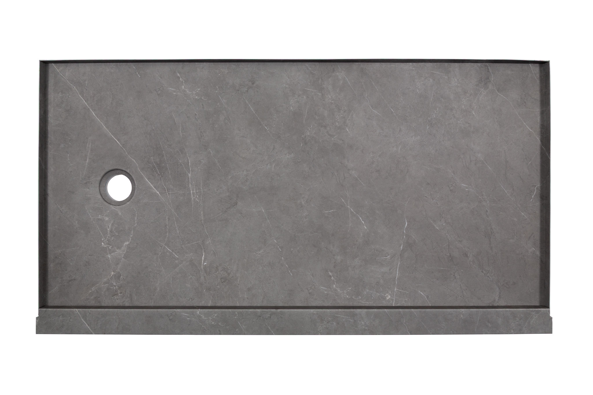 Shower Pan 30x60 Graphite Slate | La Raj Tile & Marble
