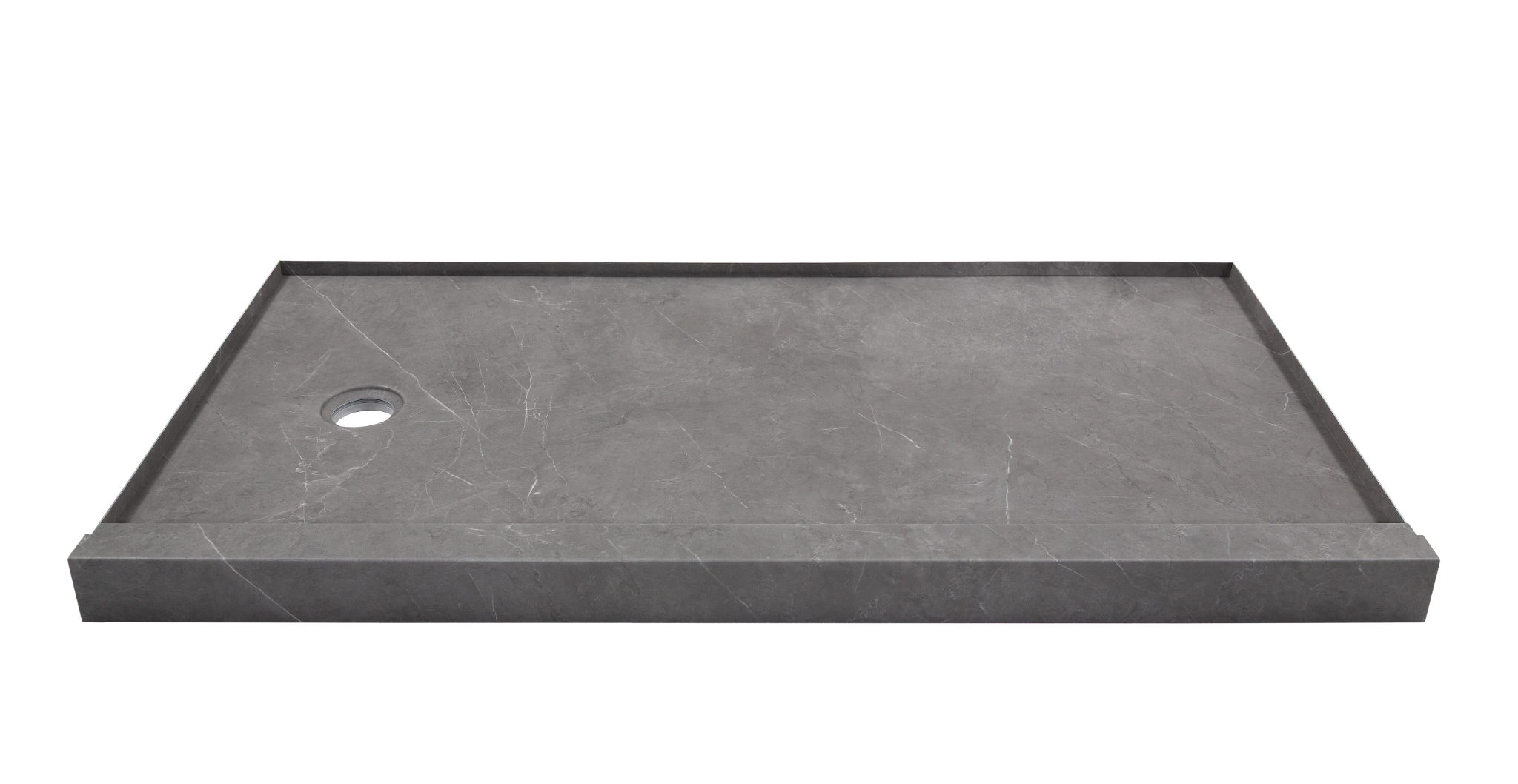 Shower Pan 30x60 Graphite Slate | La Raj Tile & Marble