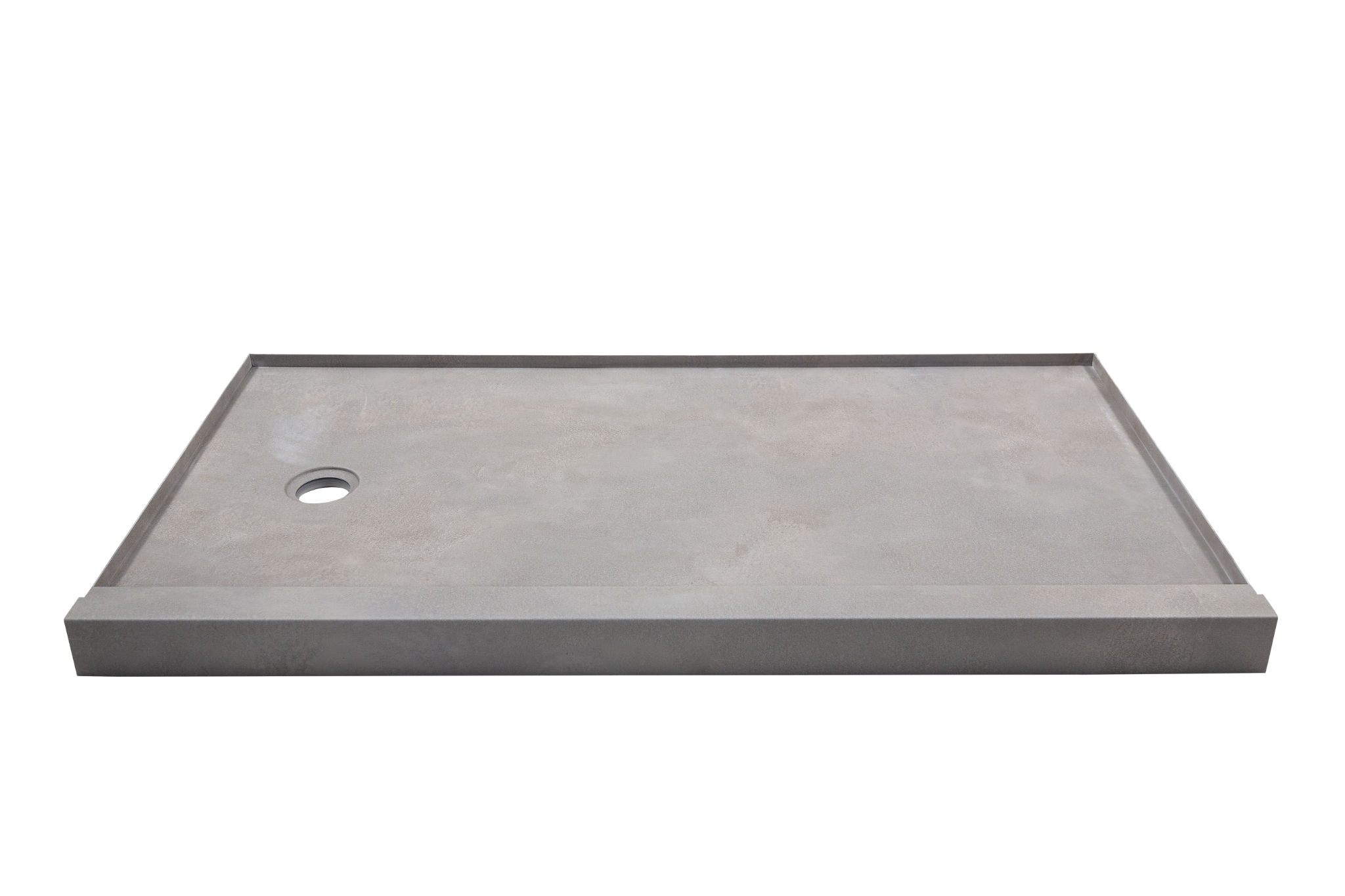 Shower Pan 30x60 Urban Concrete | La Raj Tile & Marble