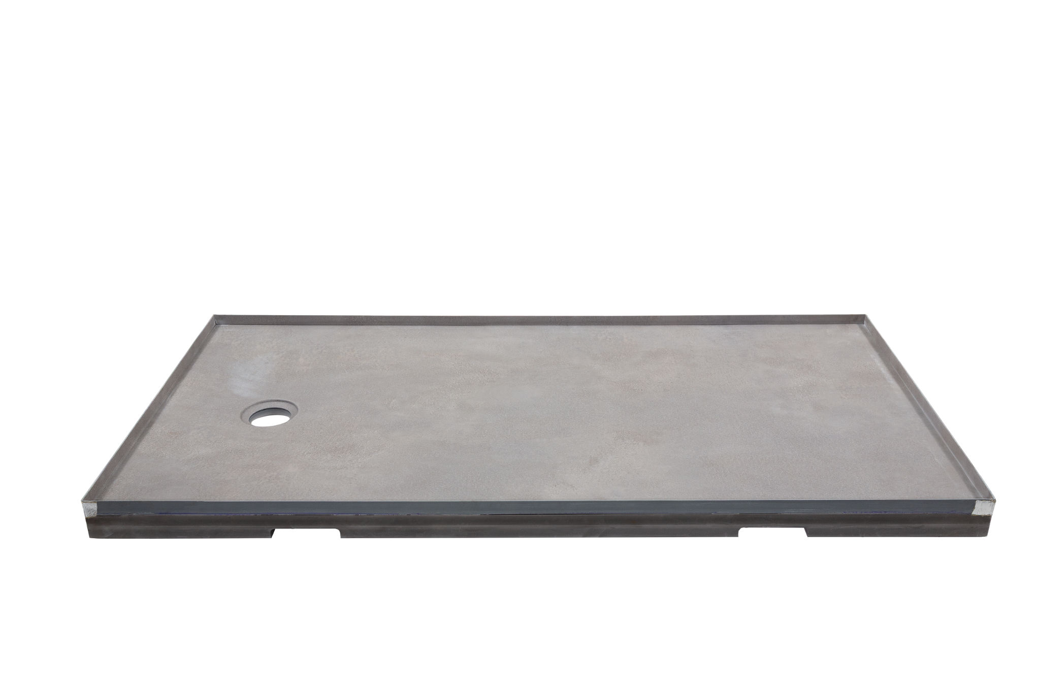 Shower Pan 30x60 Urban Concrete | La Raj Tile & Marble