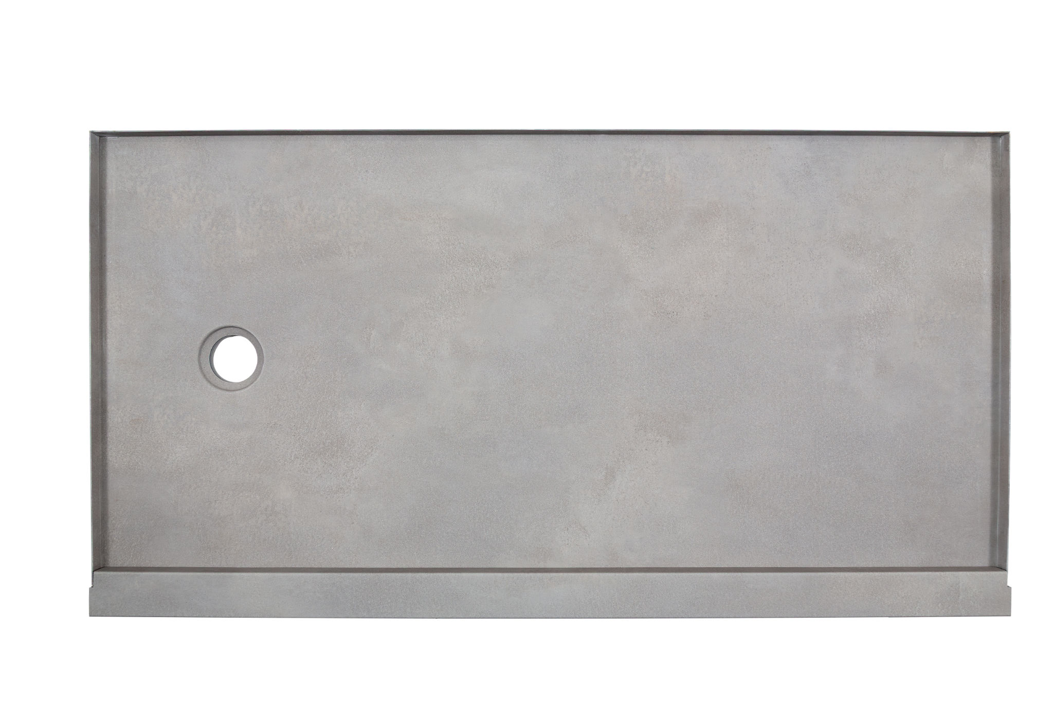 Shower Pan 30x60 Urban Concrete | La Raj Tile & Marble