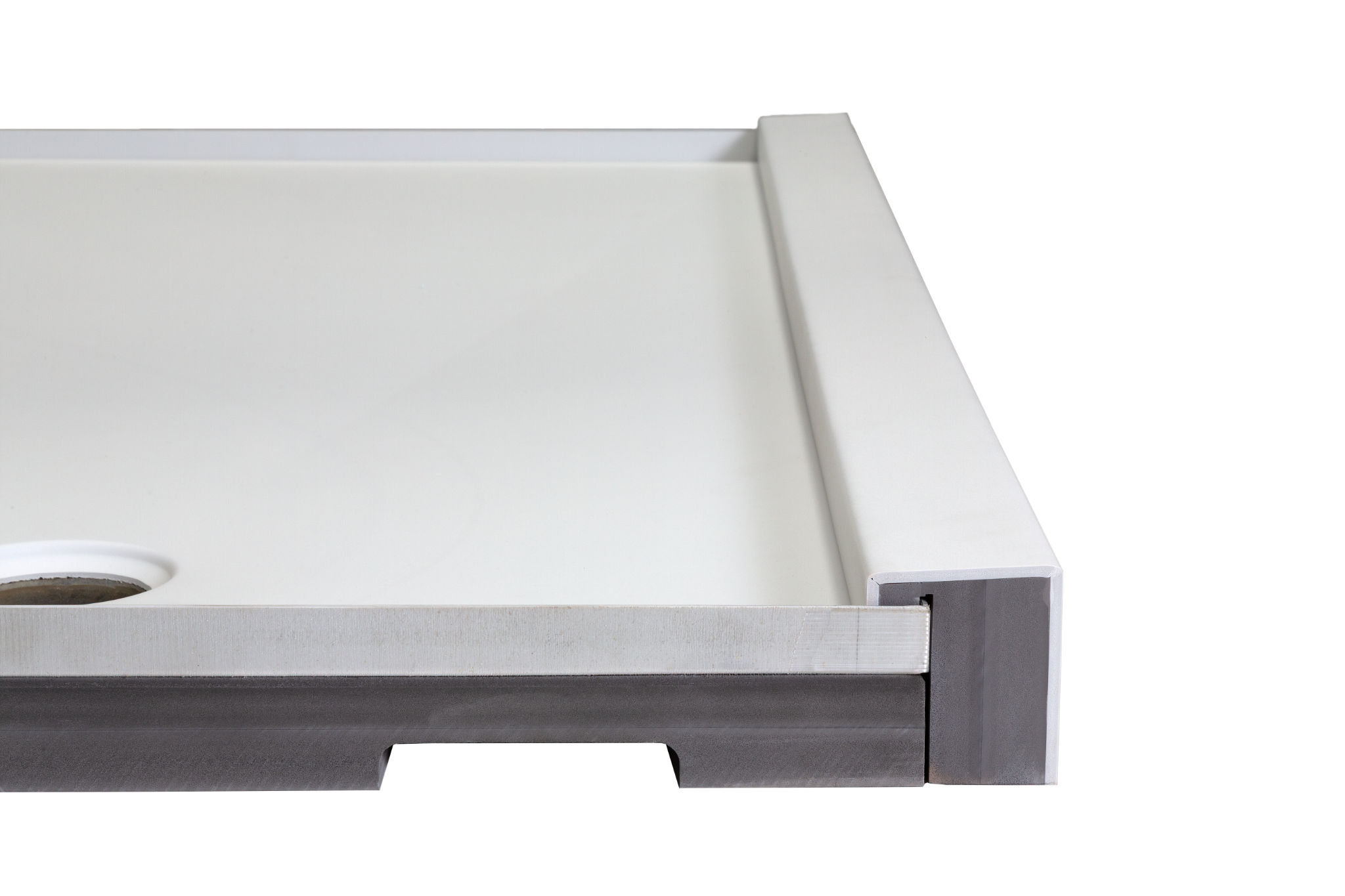 Shower Pan 30x60 Vivid White | La Raj Tile & Marble
